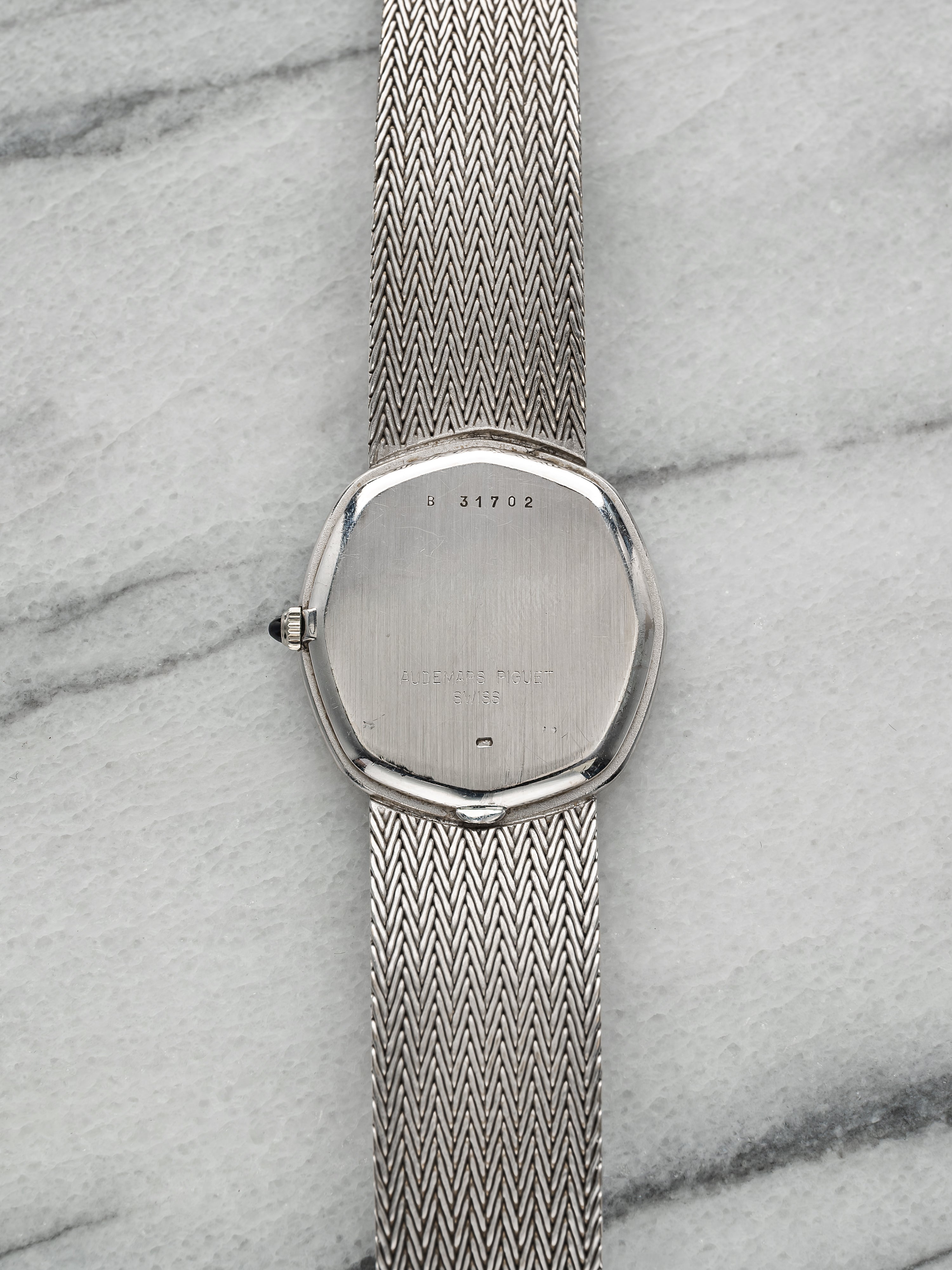 Audemars Piguet Ellipse - Onyx & Diamond Pave