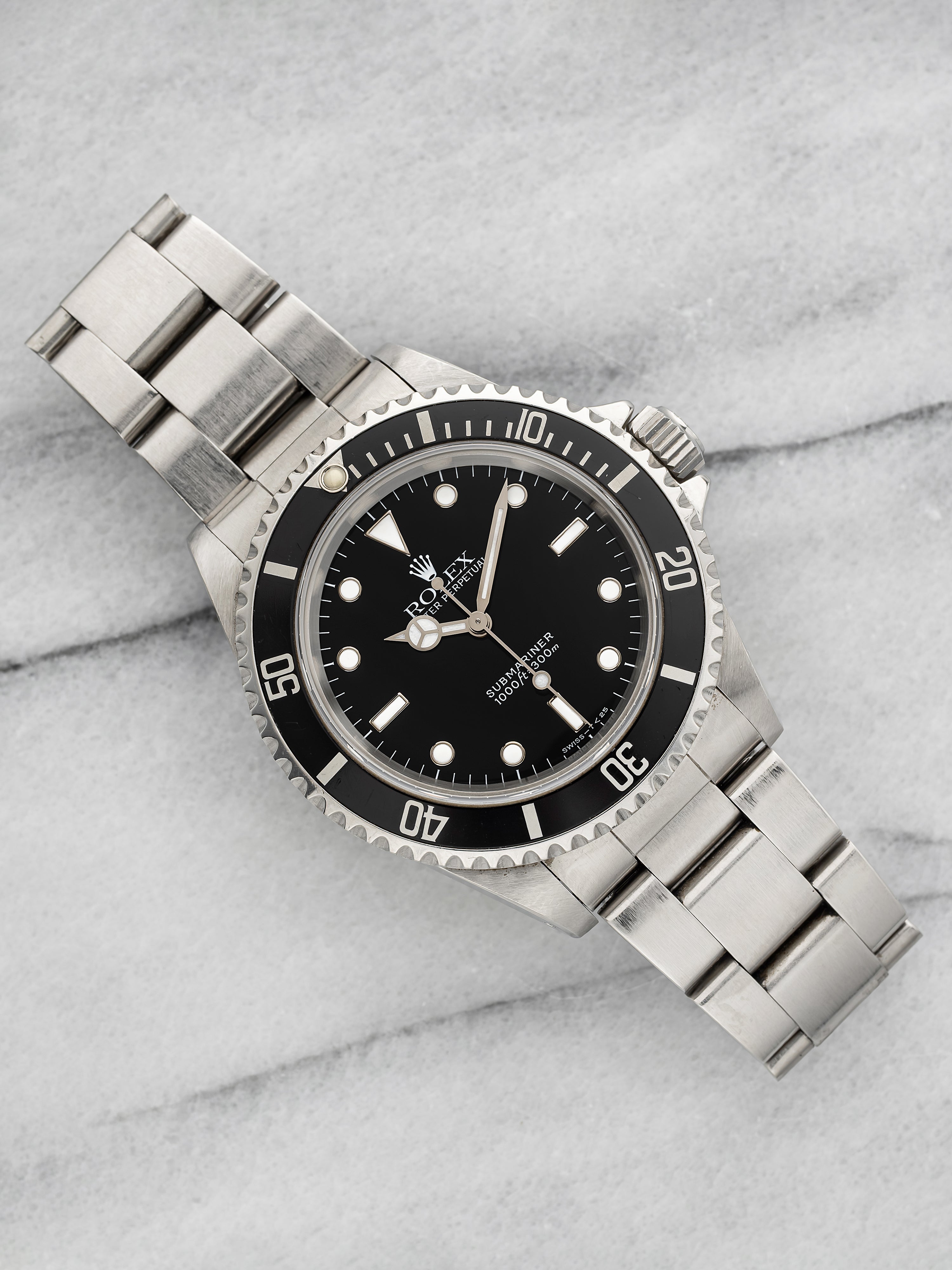 1997 Rolex Submariner 14060 – Stainless Steel Black "Two-Liner"