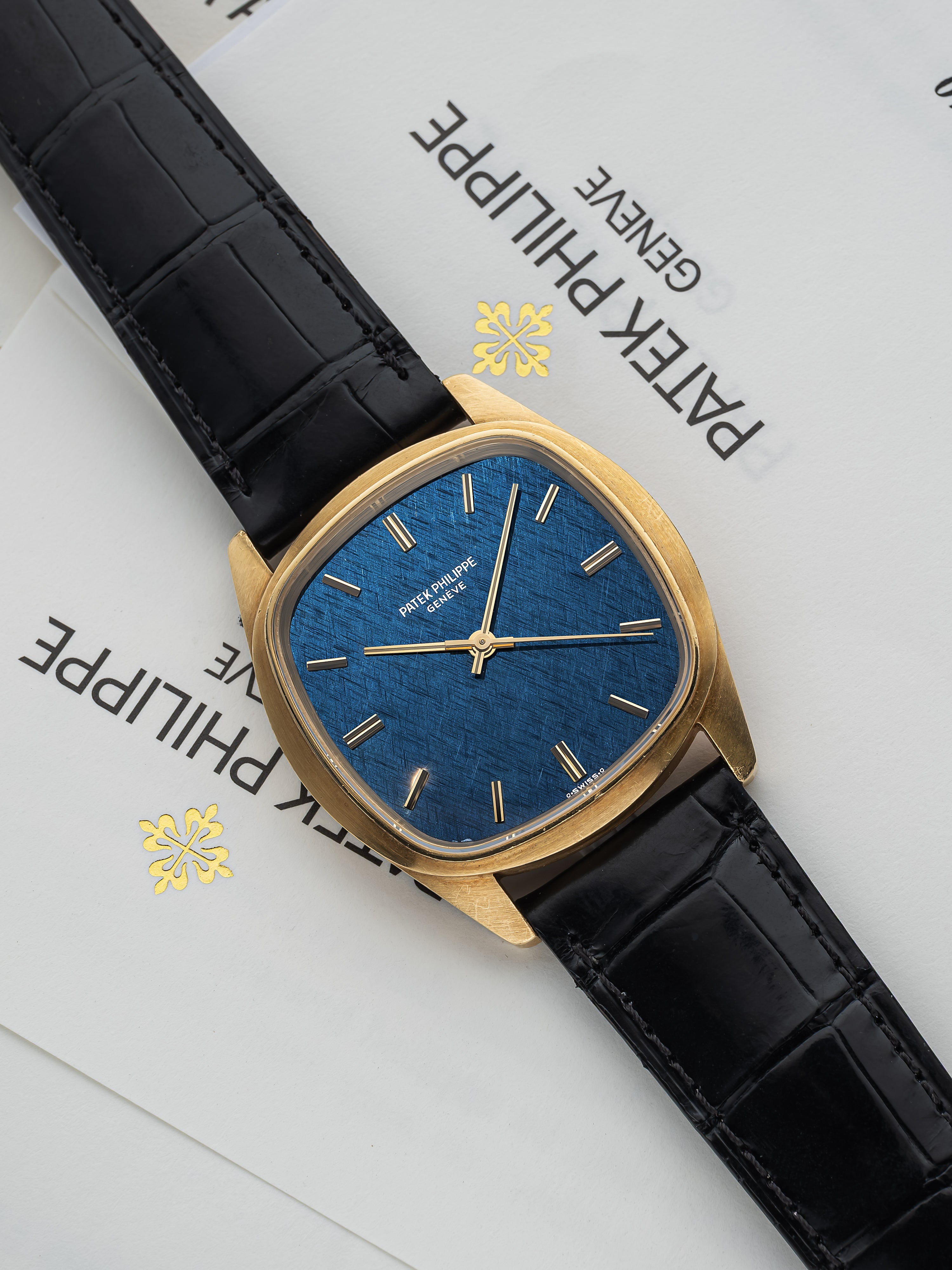Patek Philippe 3585 -Blue Linen Dial
