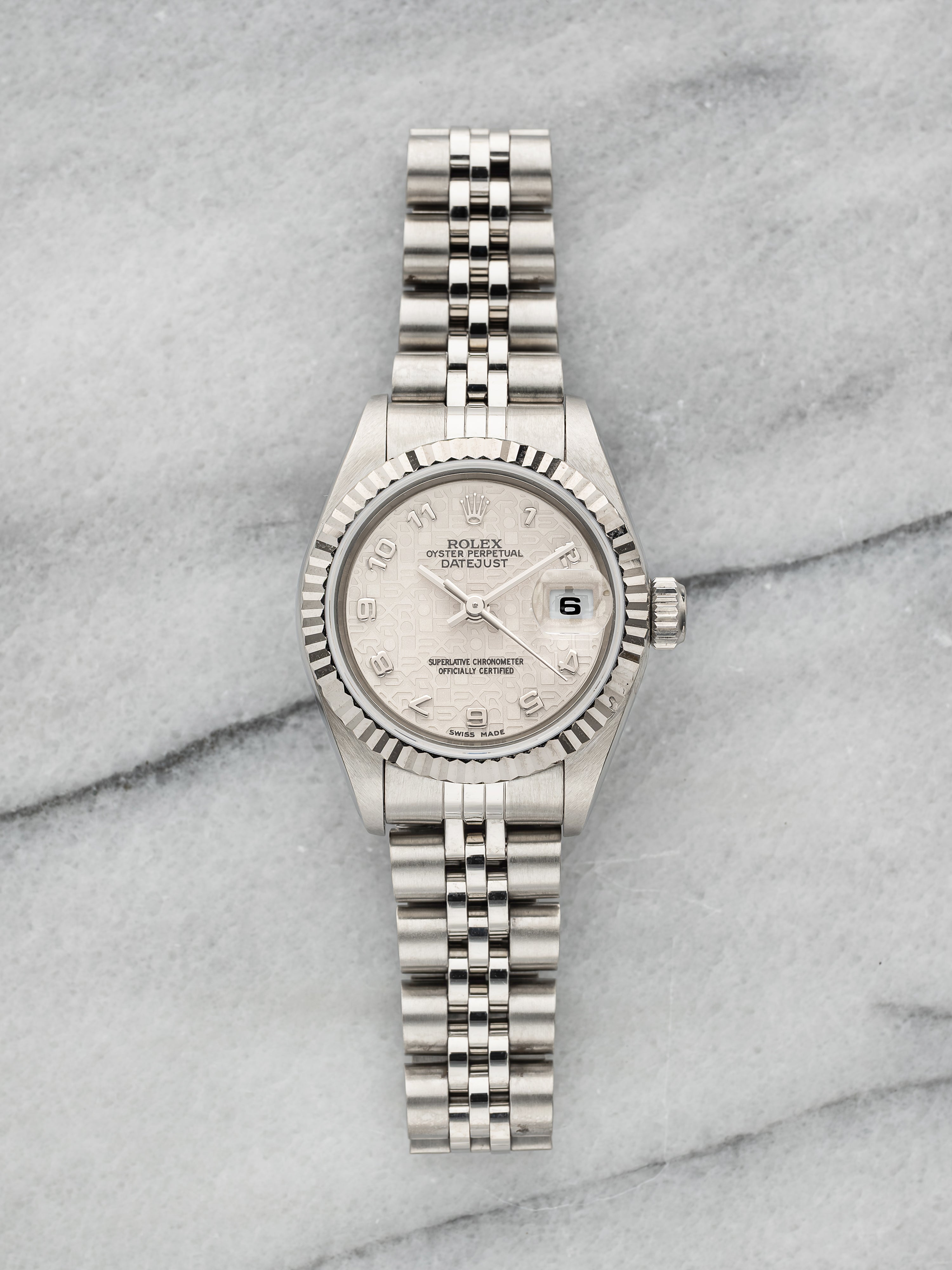 1996 Rolex Lady Datejust 69174 - White Motif Dial
