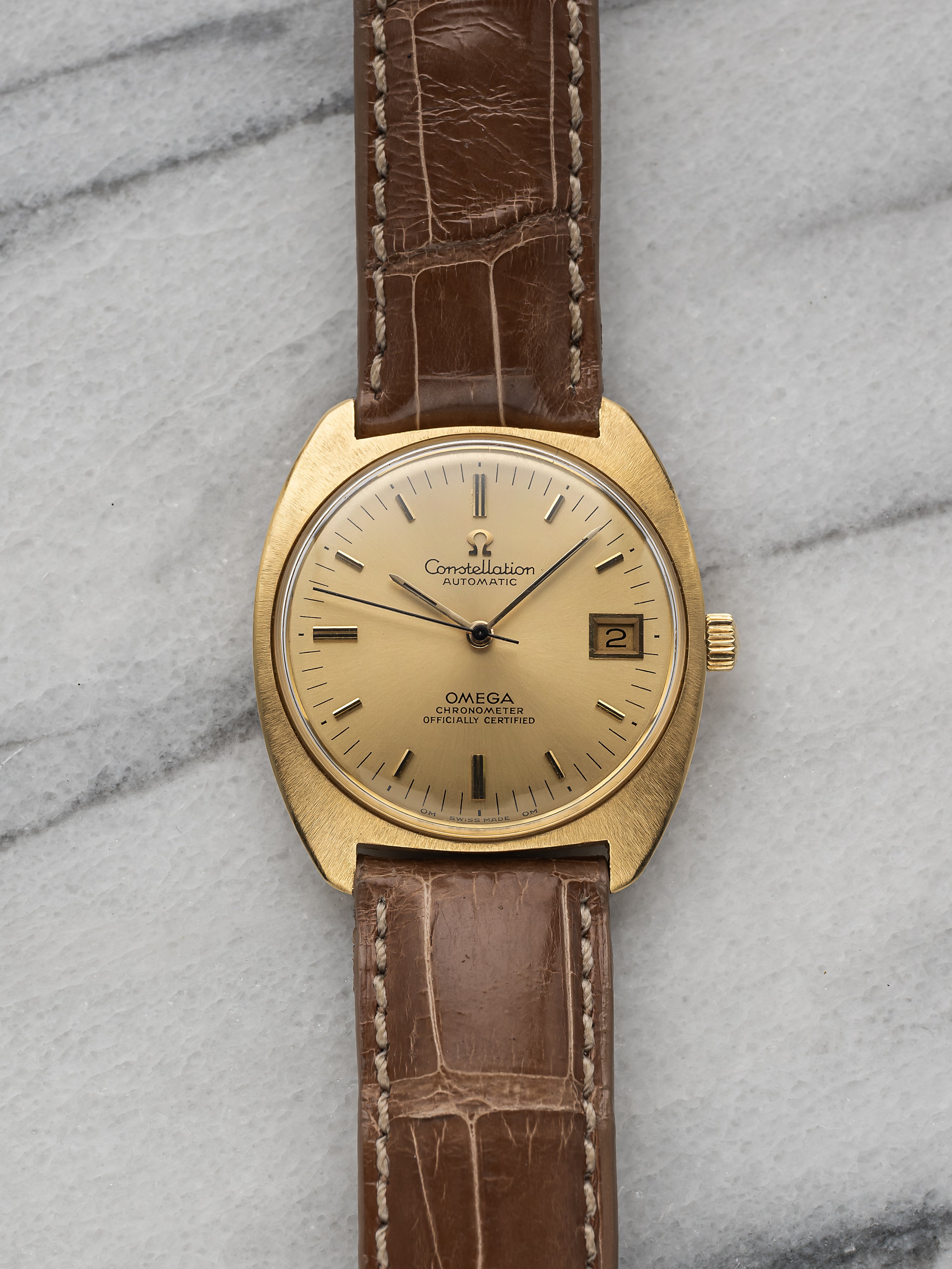 Omega Constellation Chronometer - 18K Yellow Gold