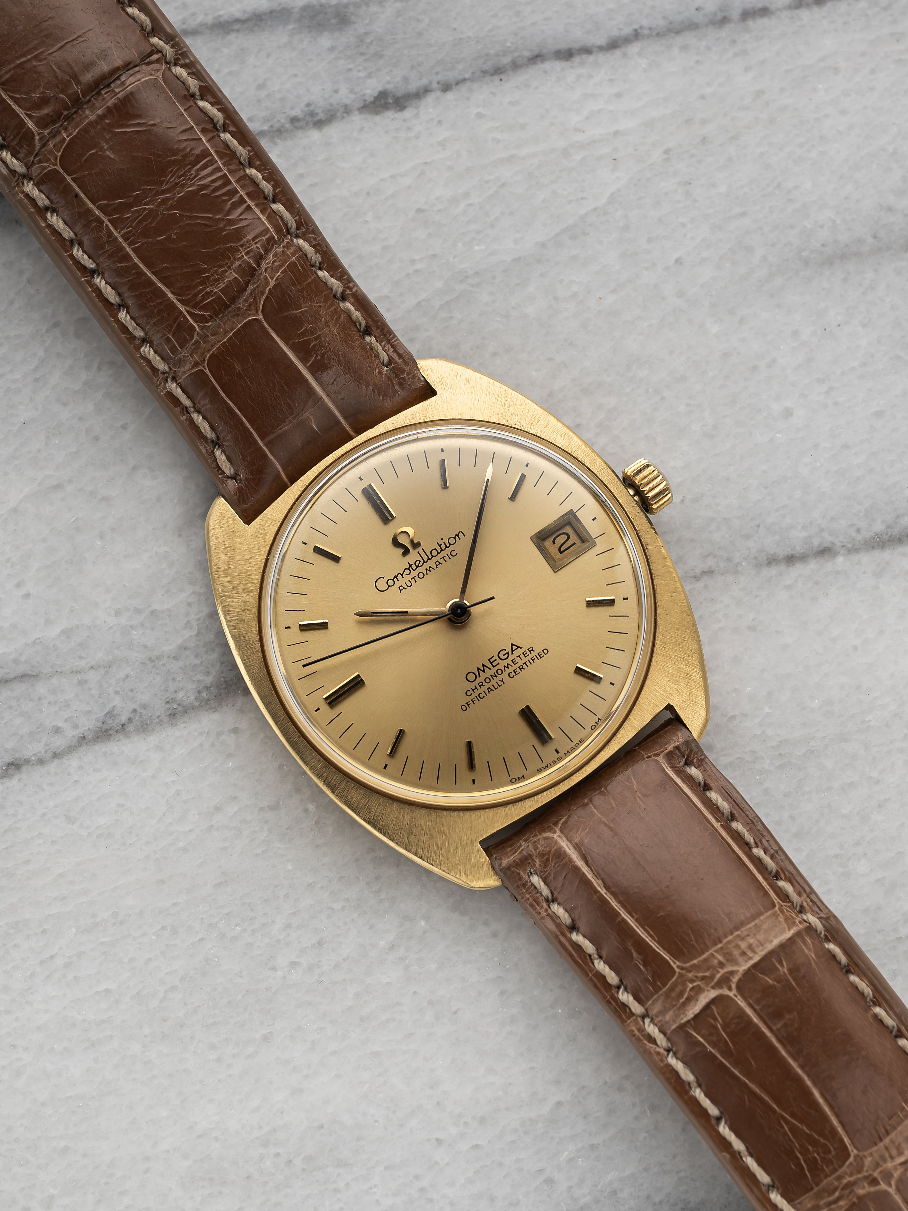 Omega Constellation Chronometer - 18K Yellow Gold