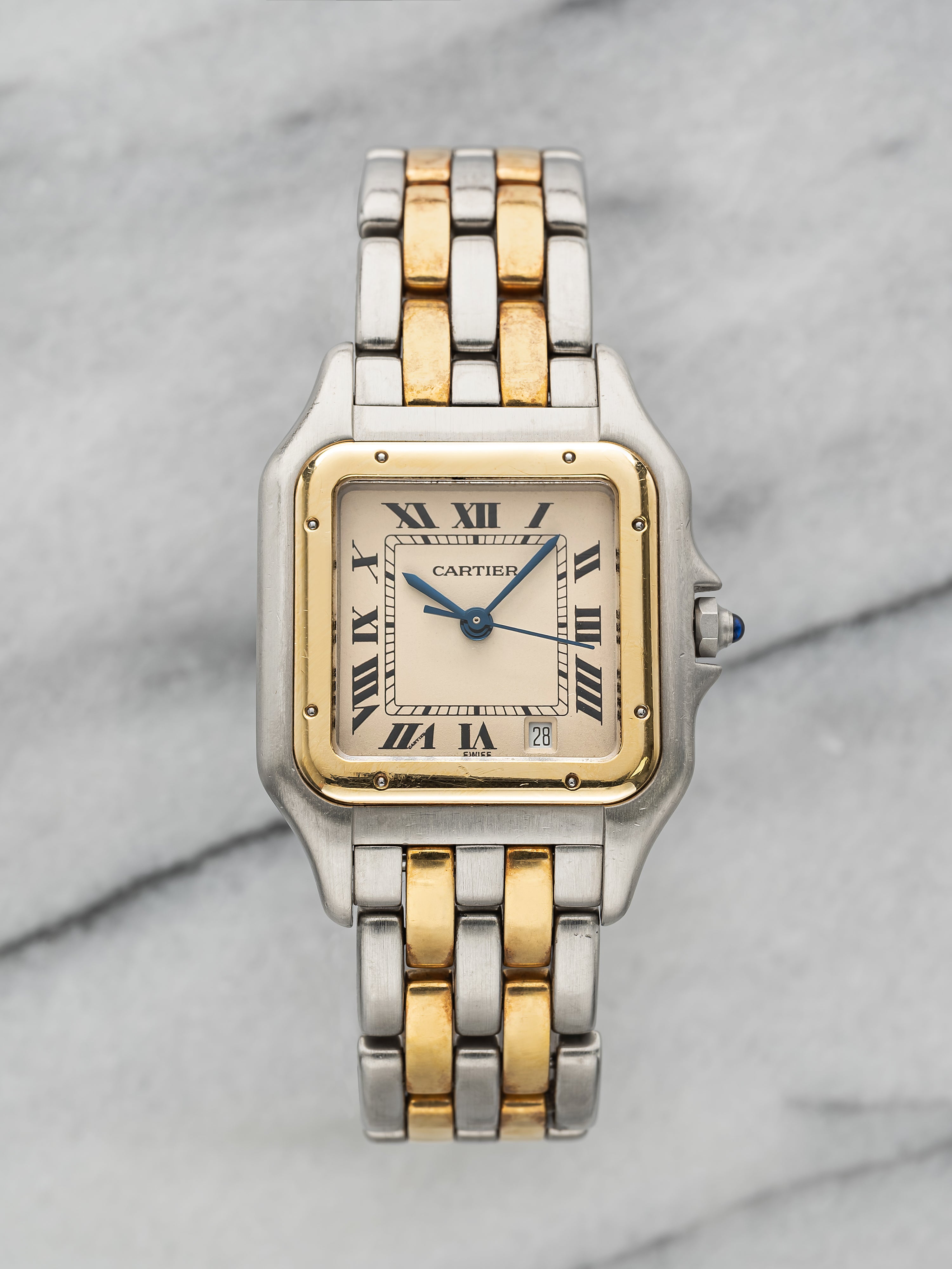 Cartier Panthere Medium - Integrated Two Tone White Roman