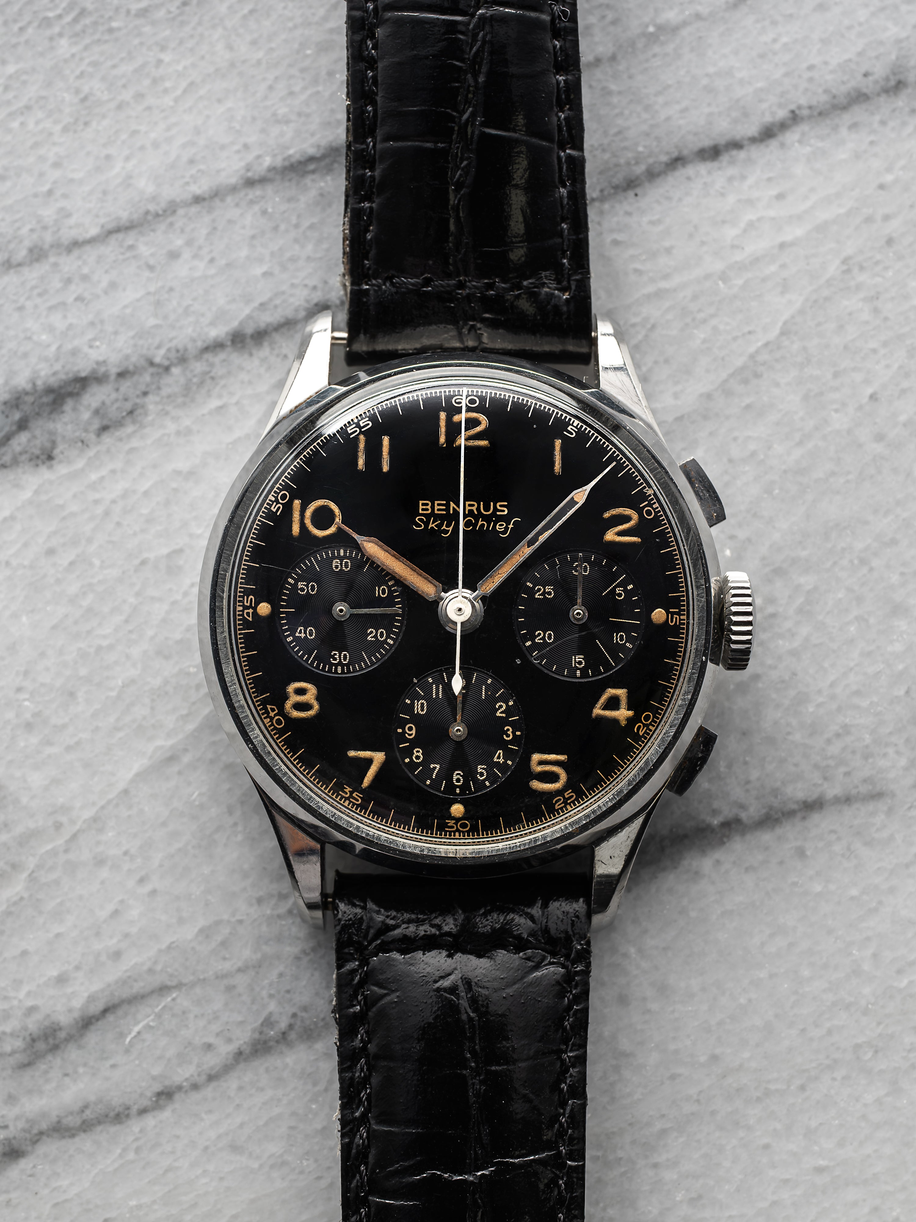 Benrus Sky Chief – Black Dial