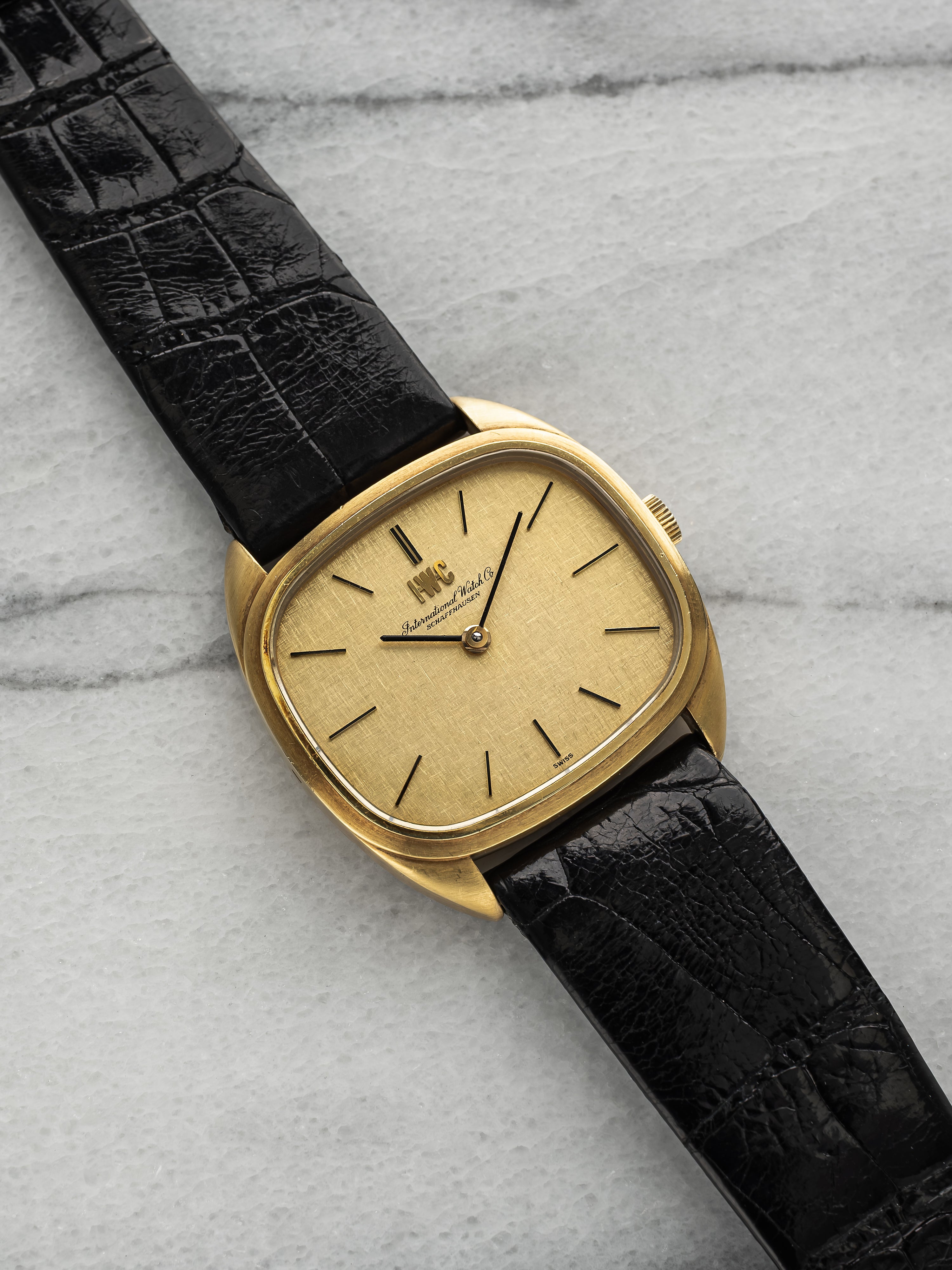 IWC NOS - Champagne Linen Dial