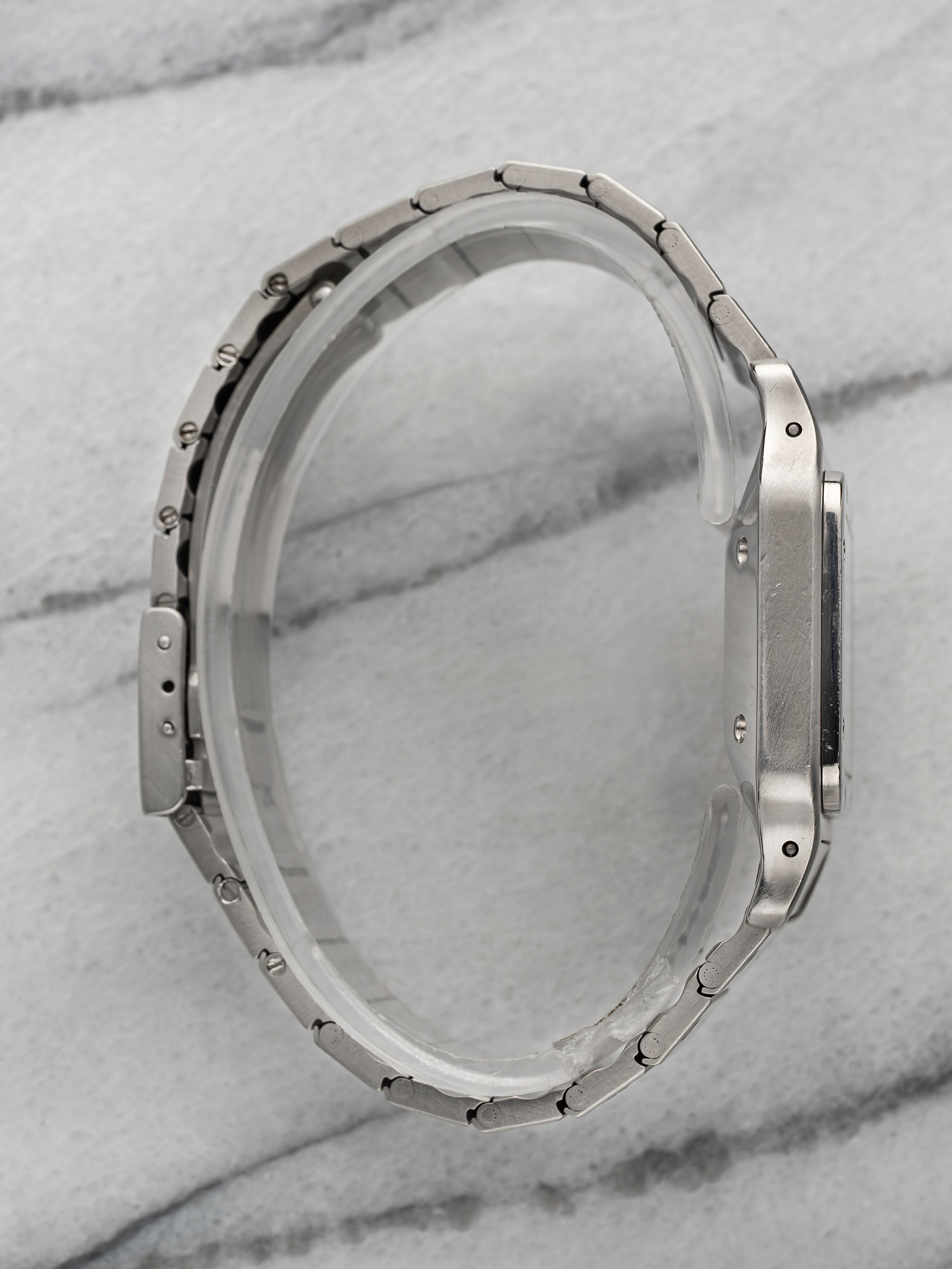 Cartier Santos 2960 - White Roman Dial