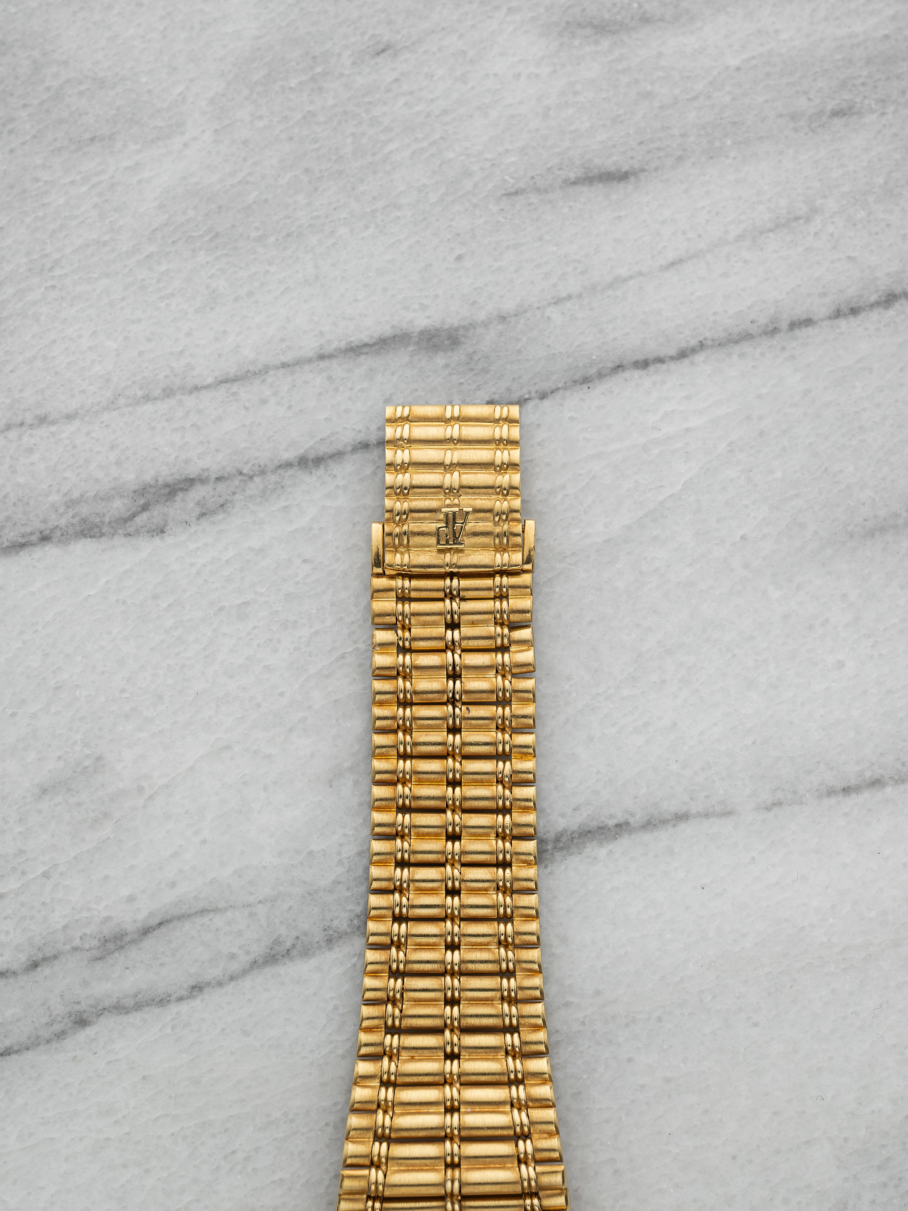 Audemars Piguet Bamboo 2508 – 18K YG, Pave Diamond Dial