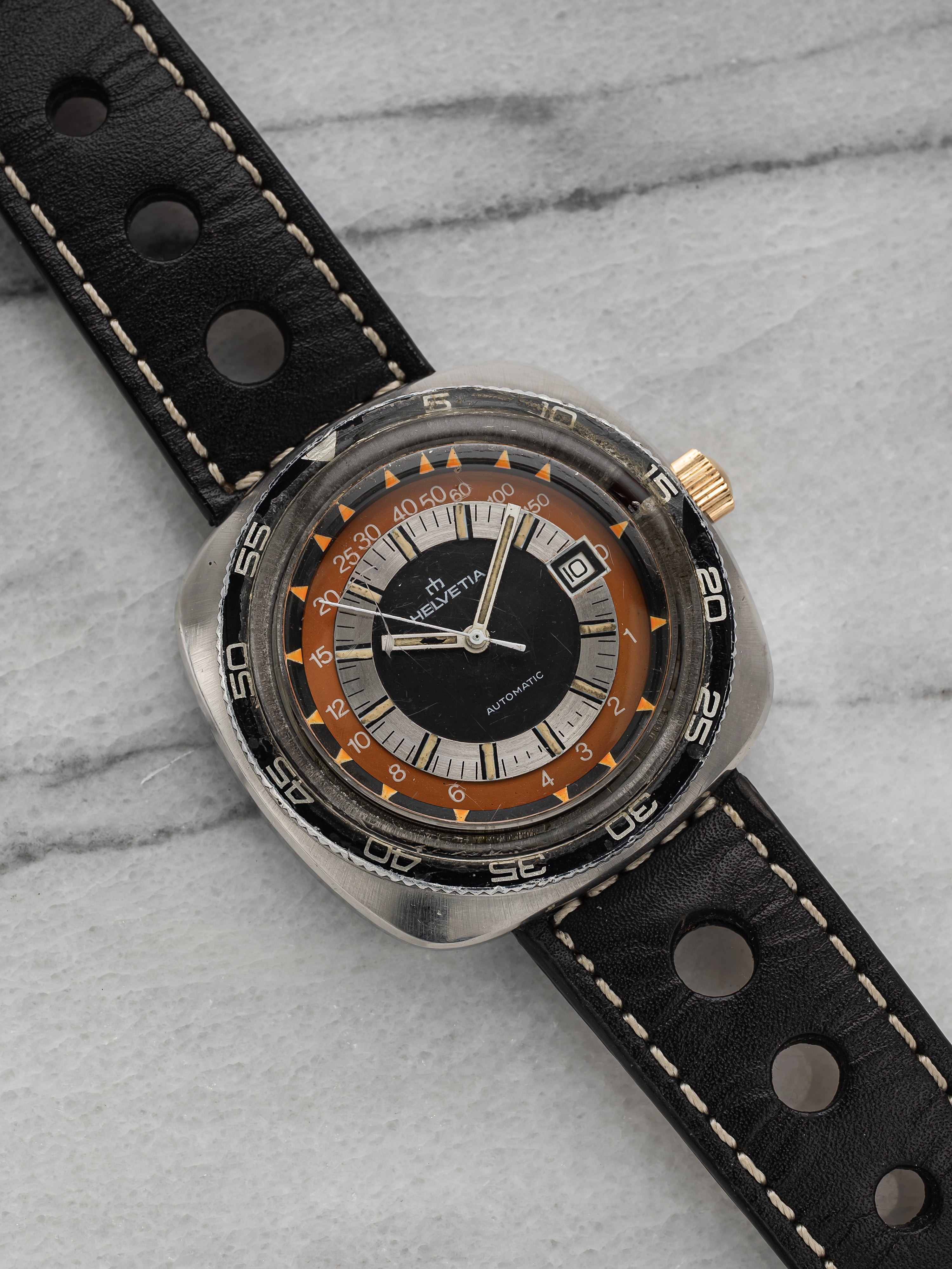 Helvetia Diver - Orange Diver