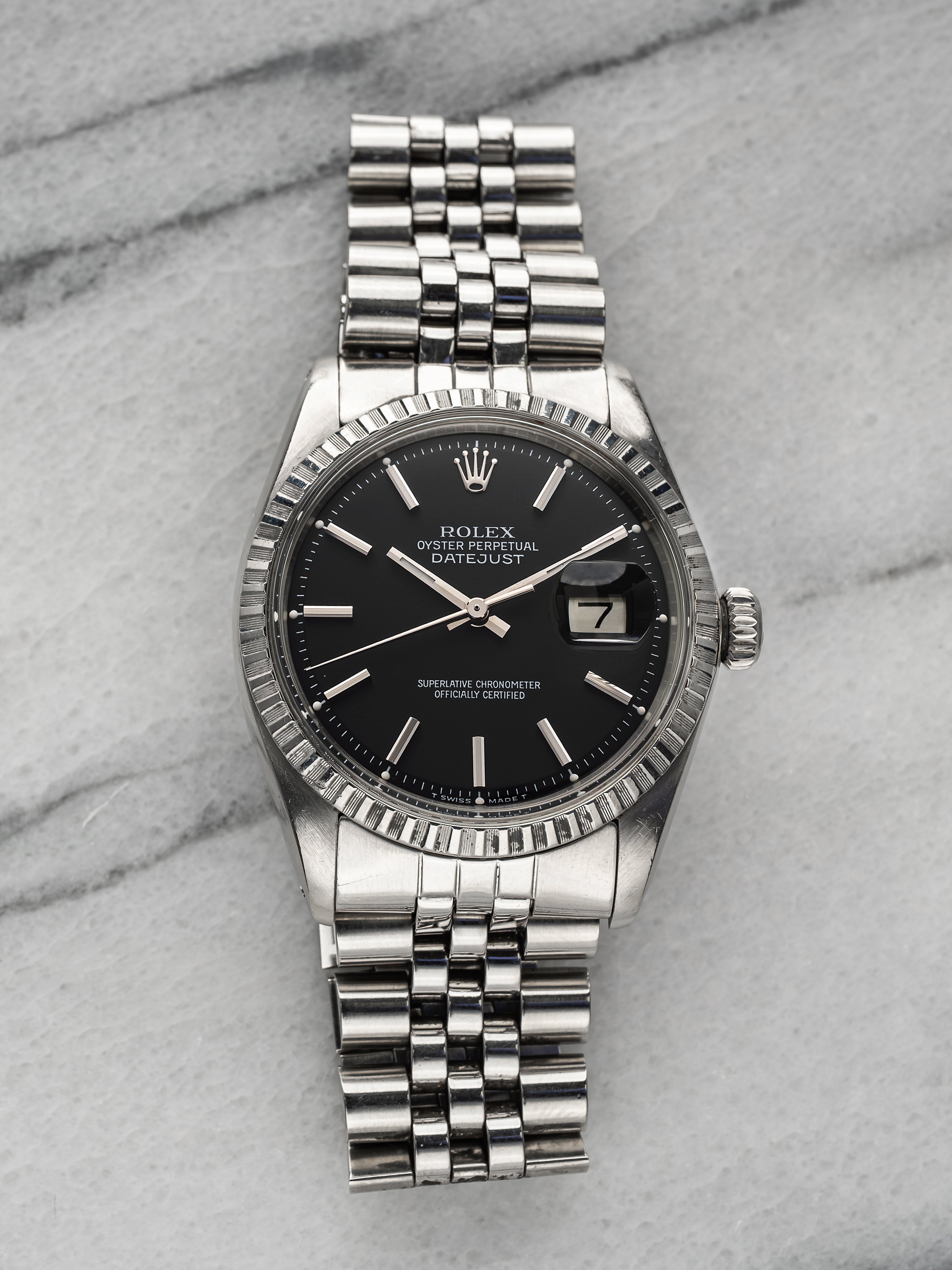 Rolex Datejust 1603 - Black Dial