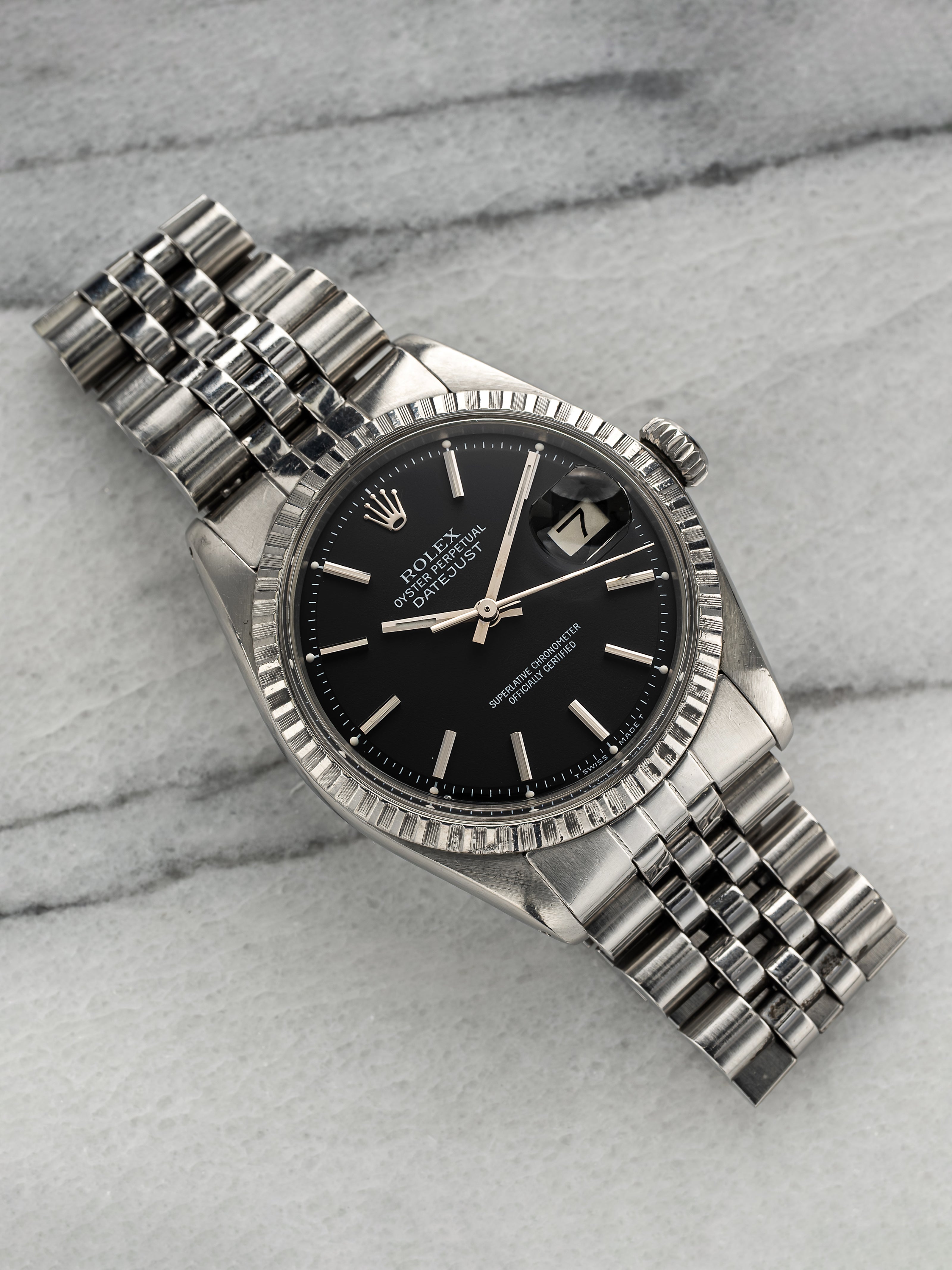 Rolex Datejust 1603 - Black Dial