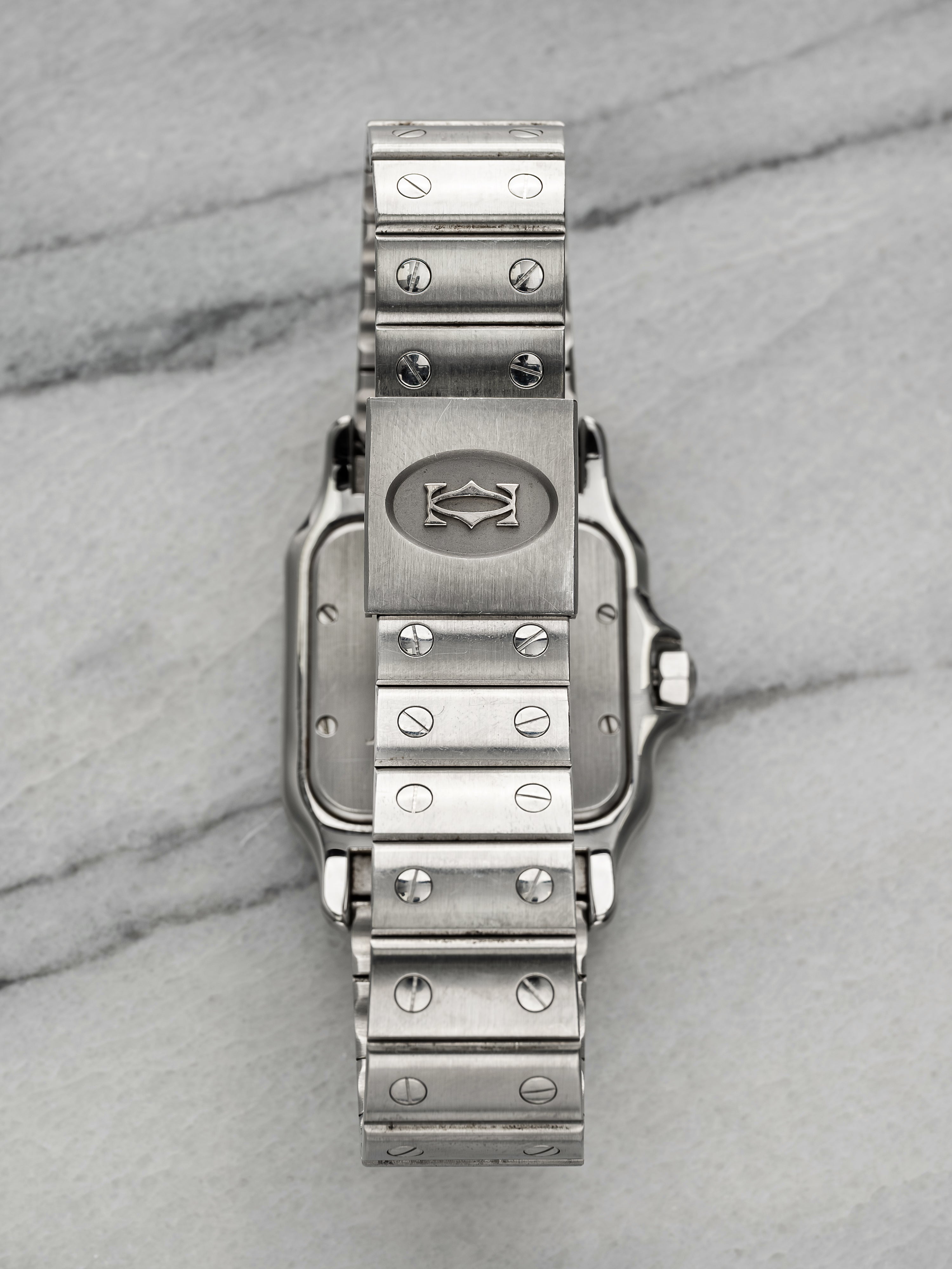 Cartier Santos 1564 - Cream Roman Dial