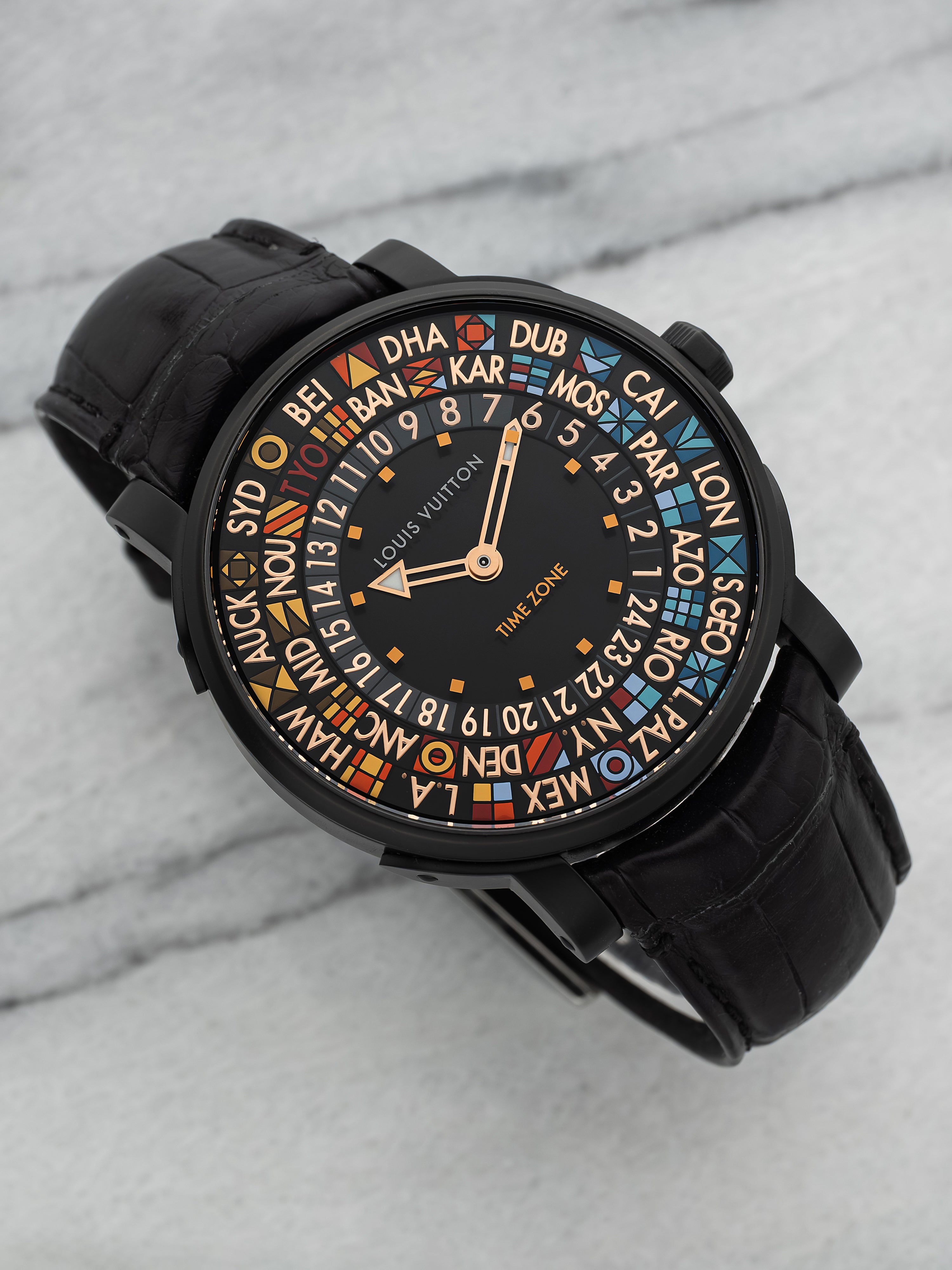 Louis Vuitton Escale Time Zone – Ice & Fire Limited Edition