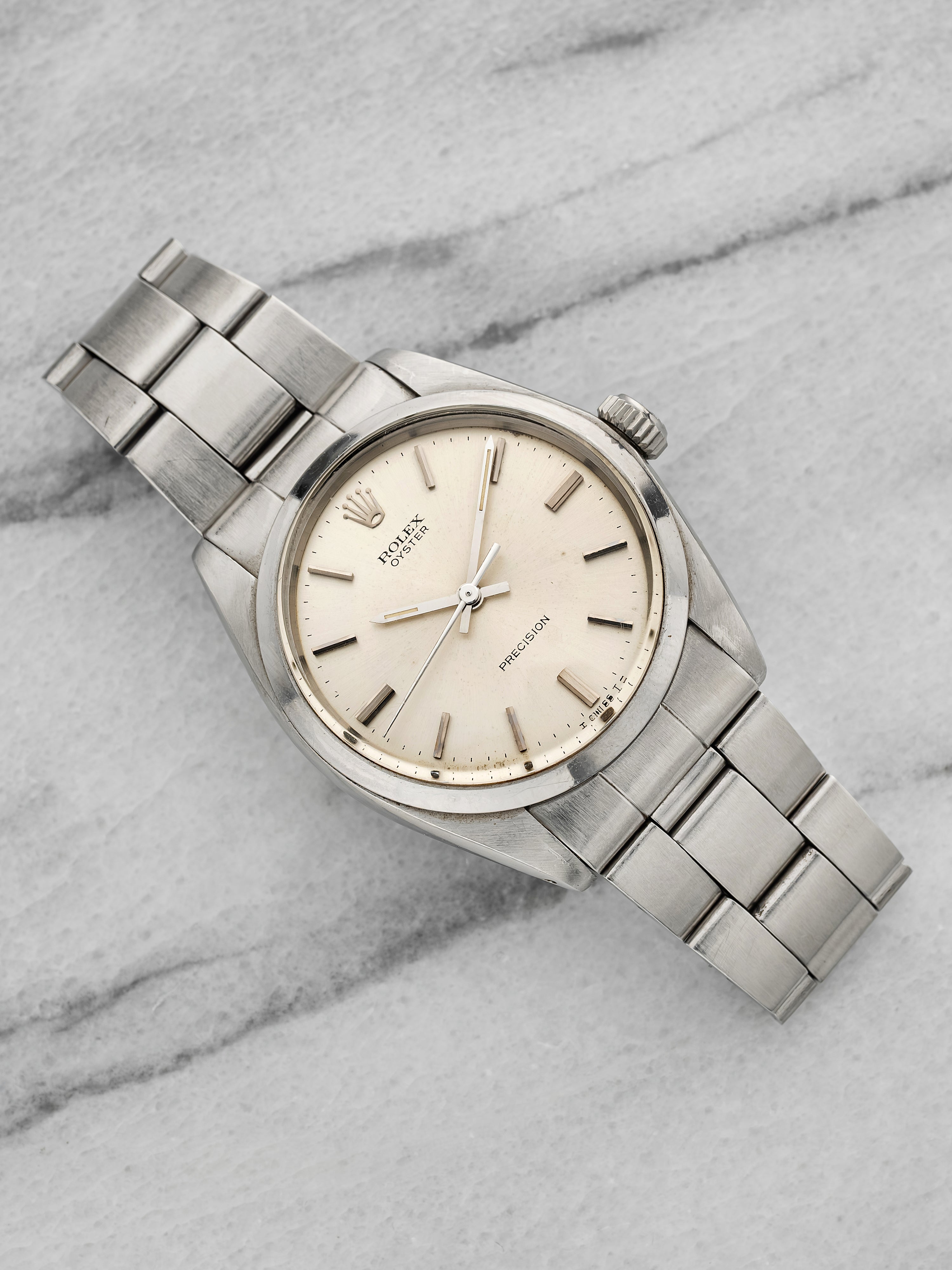 1973 Rolex Oyster Precision 6426 – Silver Sunburst Dial