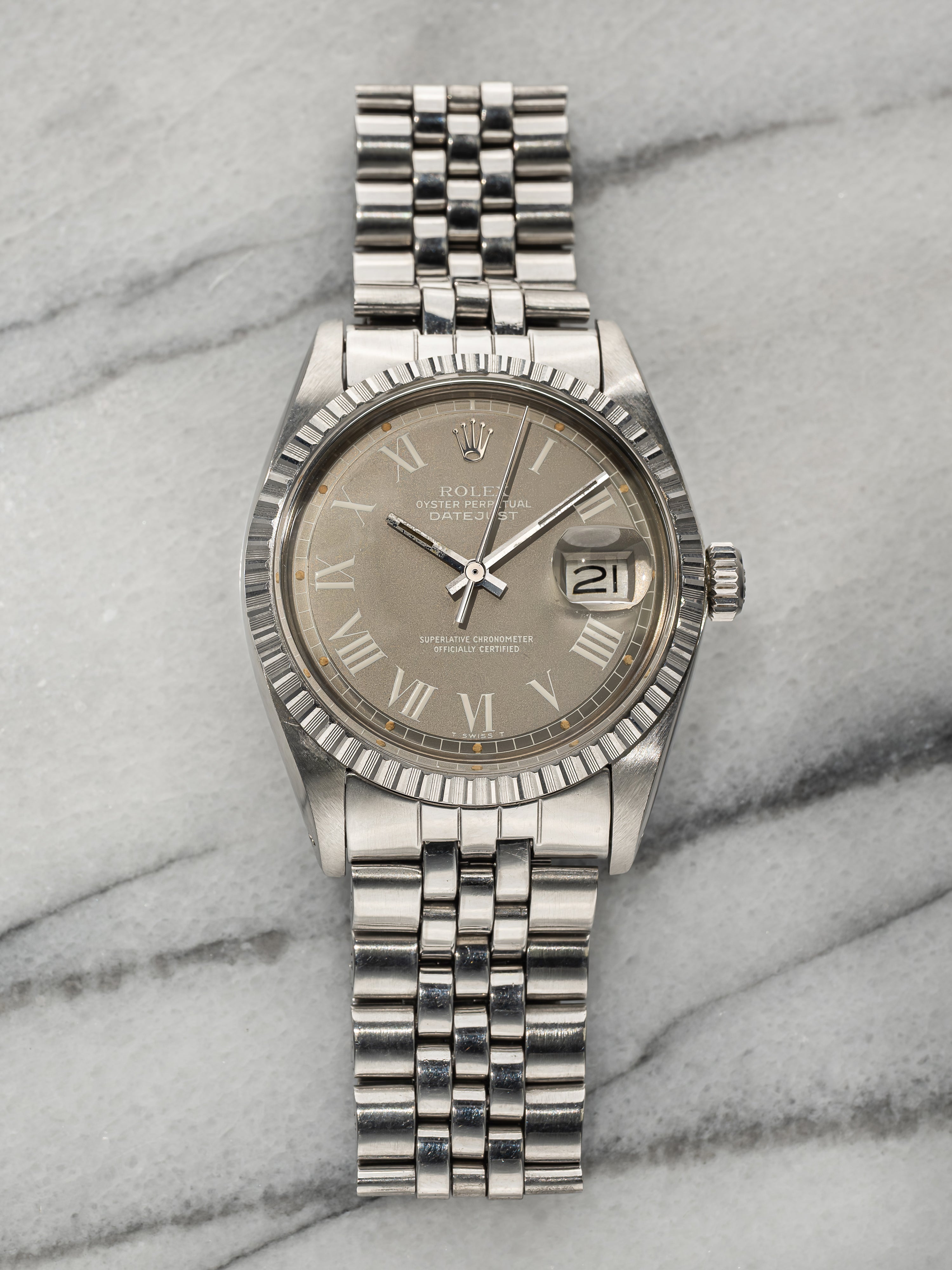 Rolex Datejust 1603 - Ghost Buckley Dial
