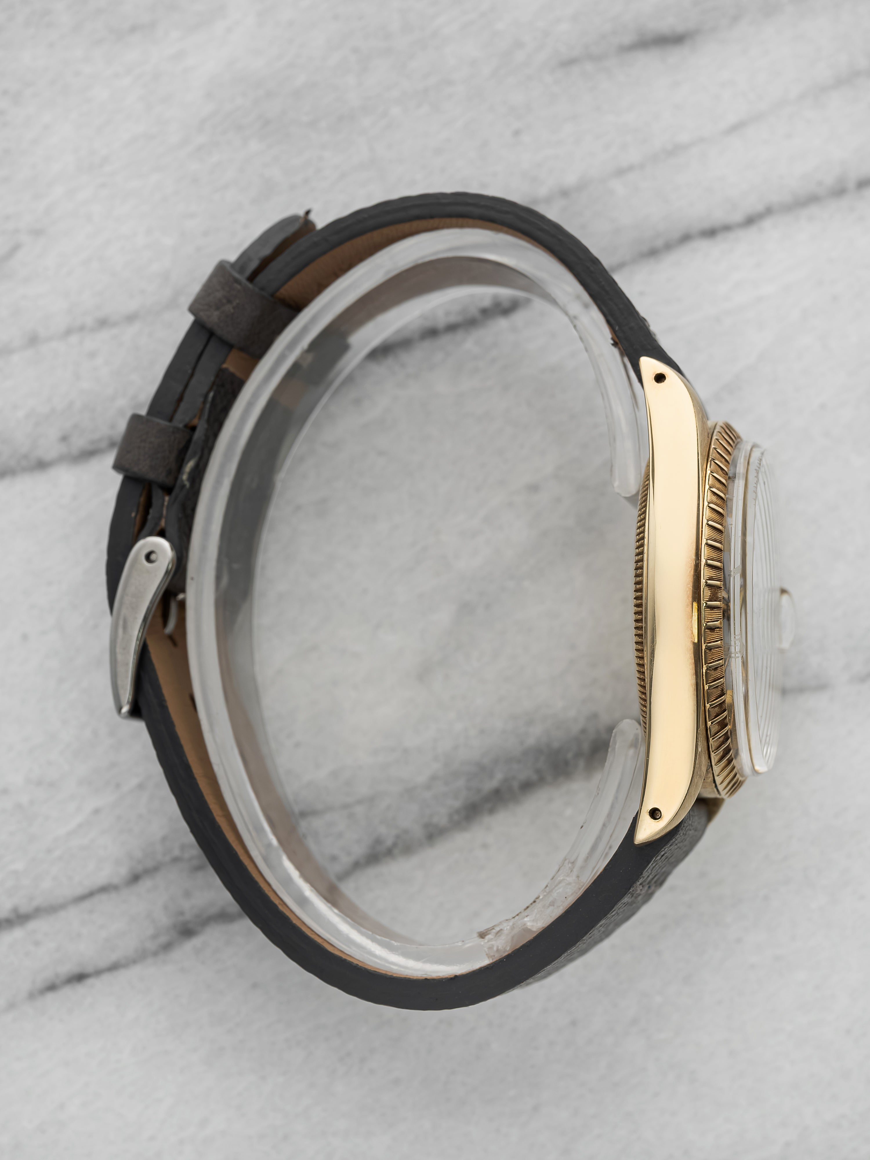 1979 Rolex OP Date 15037 – Yellow Gold, Black Stick Dial