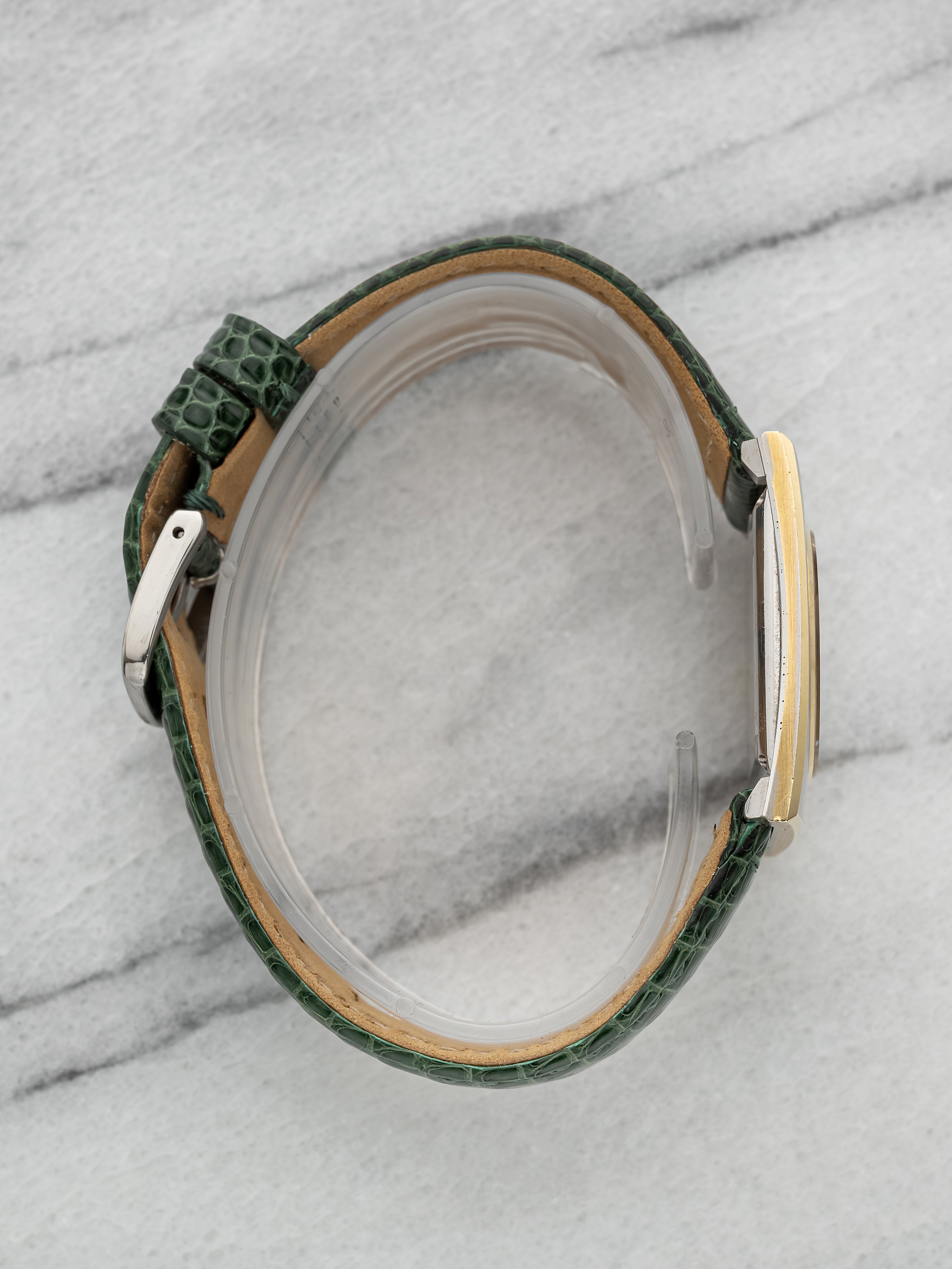Piaget Tank 916 – 18K Yellow & White Gold Tiger Eye Dial