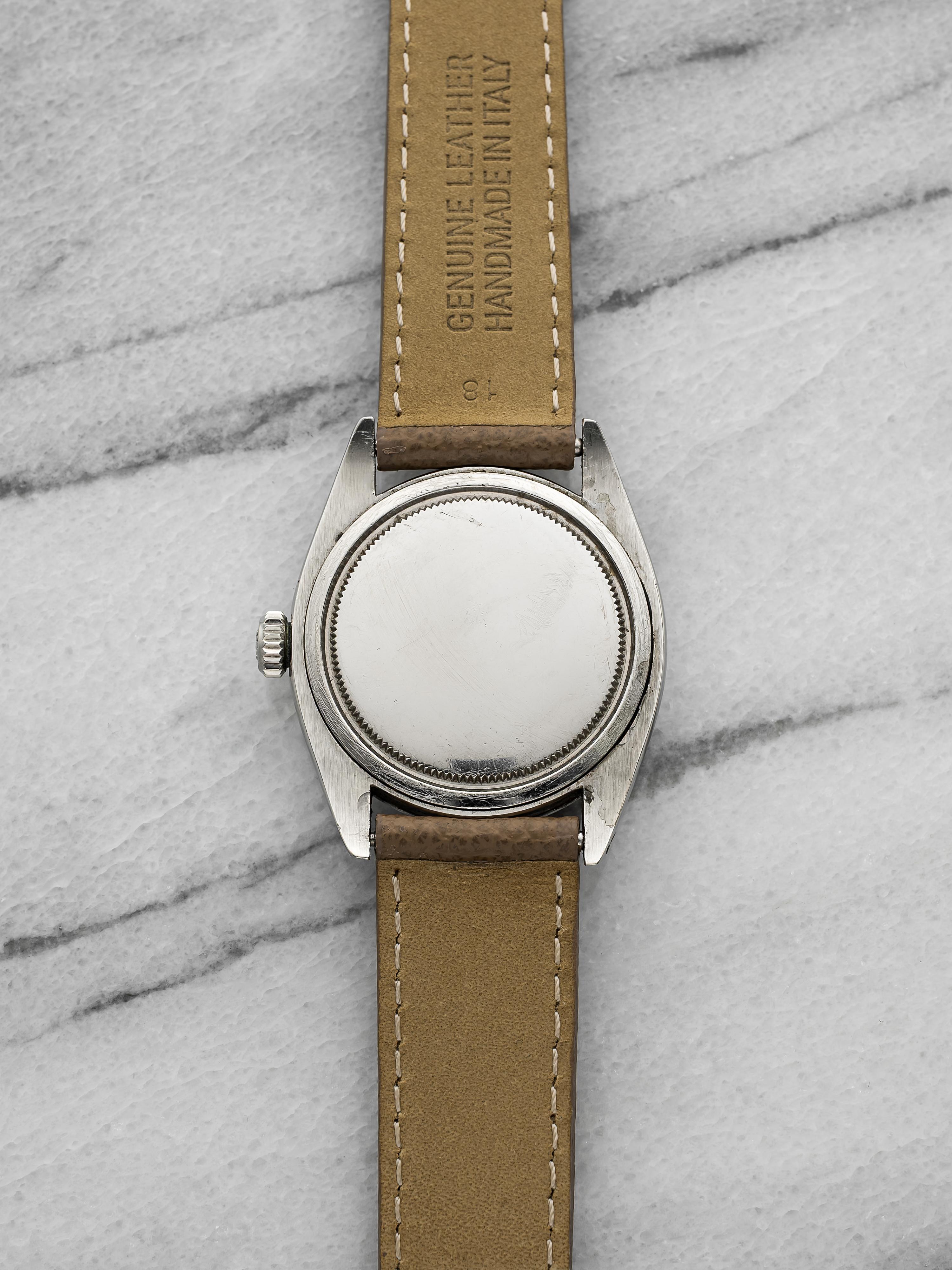 1961 Rolex Oyster Royal 6427 Stainless Steel Patina White Dial Manual 34 mm