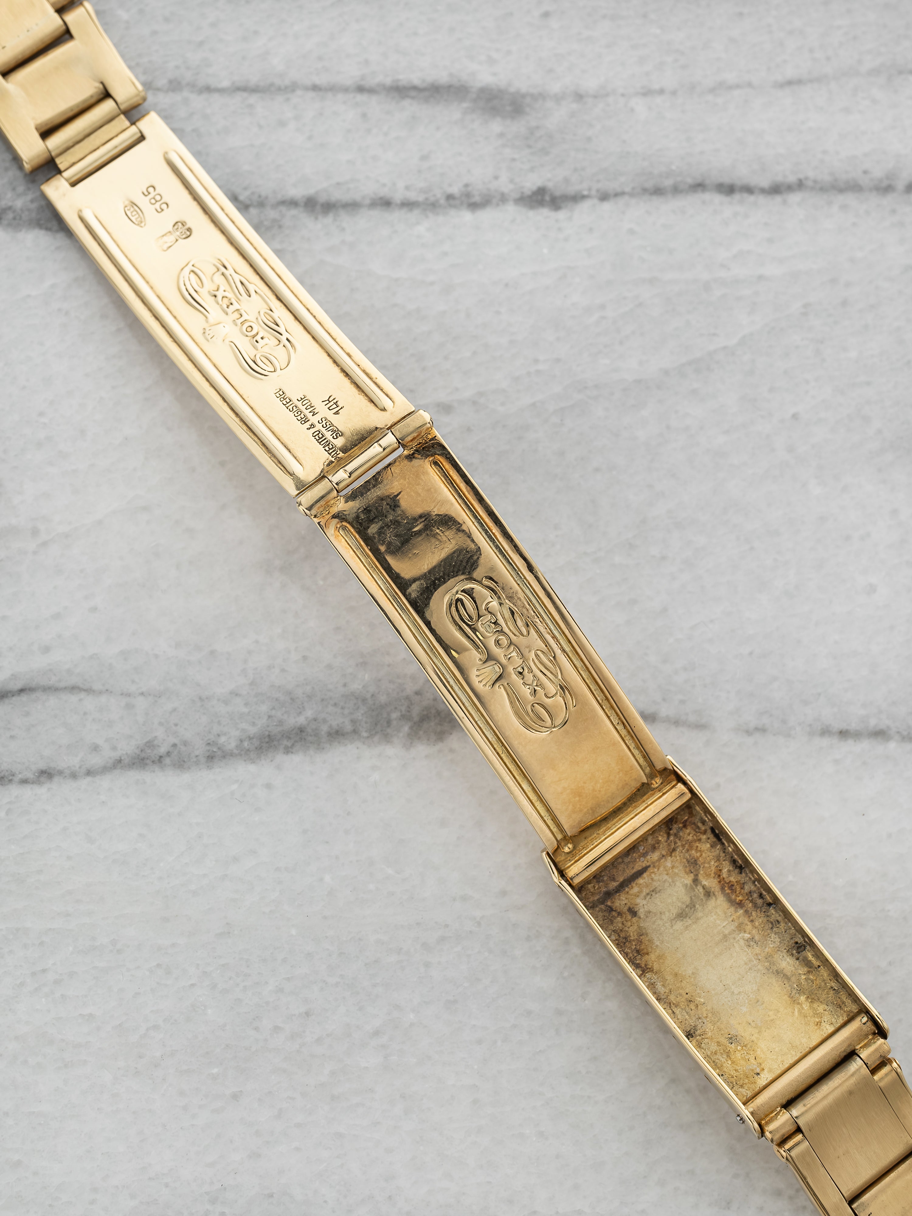 Rolex 19mm Yellow Gold Bracelet Ref. 1503 / 15037