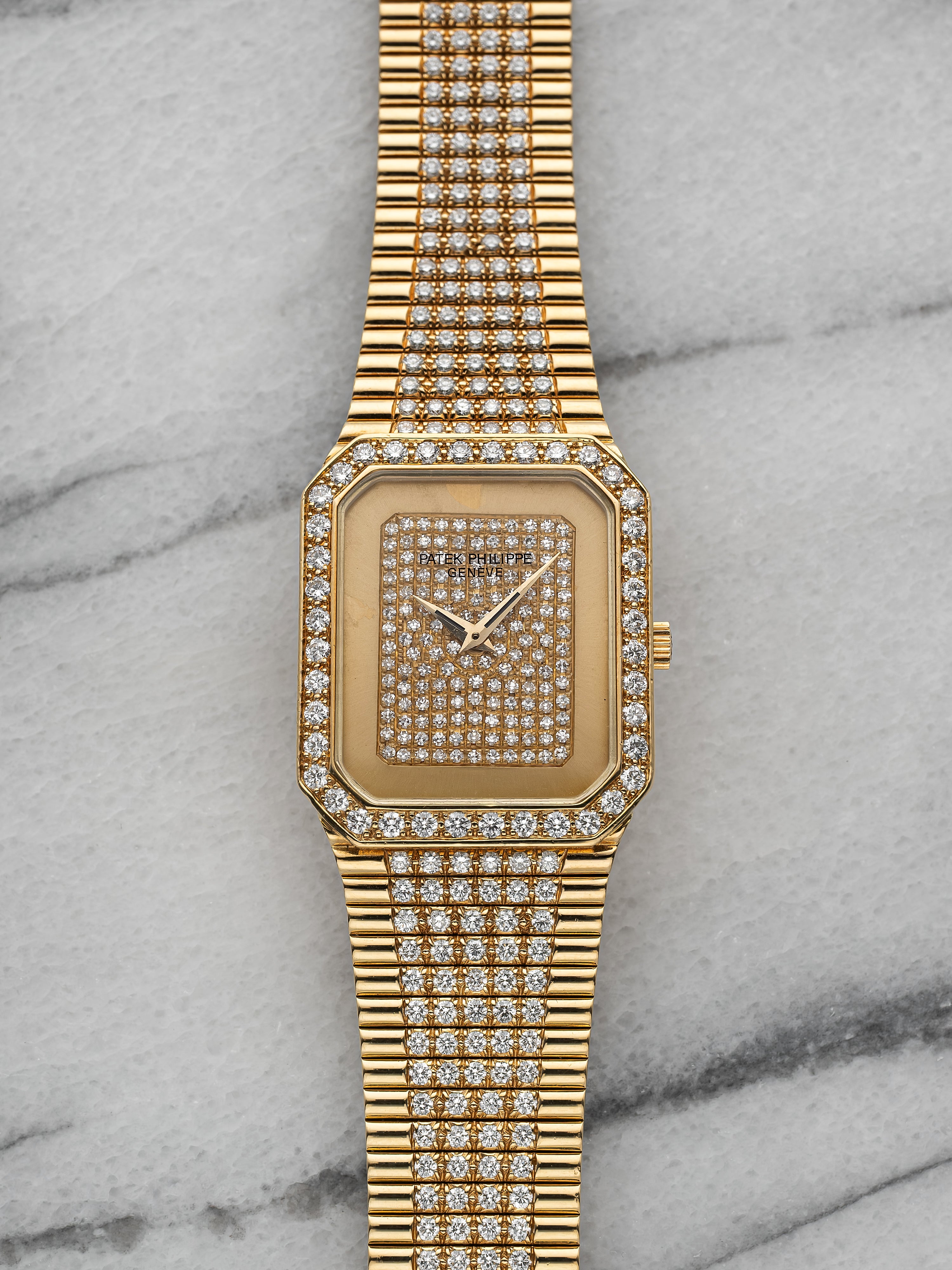 Patek Philippe 3814 - Diamond Pave DIal