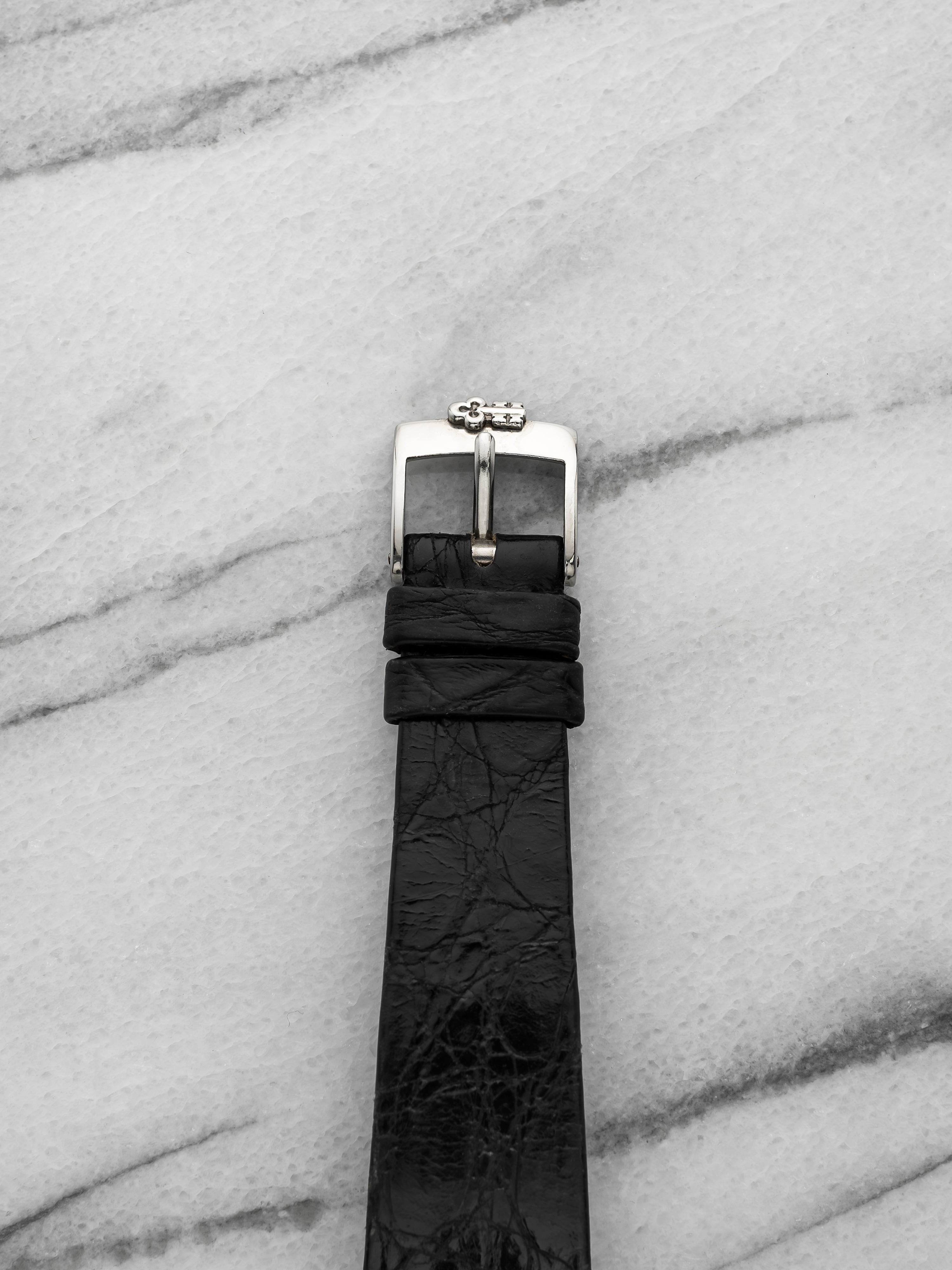 Vintage 1970s Corum Dress Watch 57169 18K WG Mother of Pearl Manual 34 mm