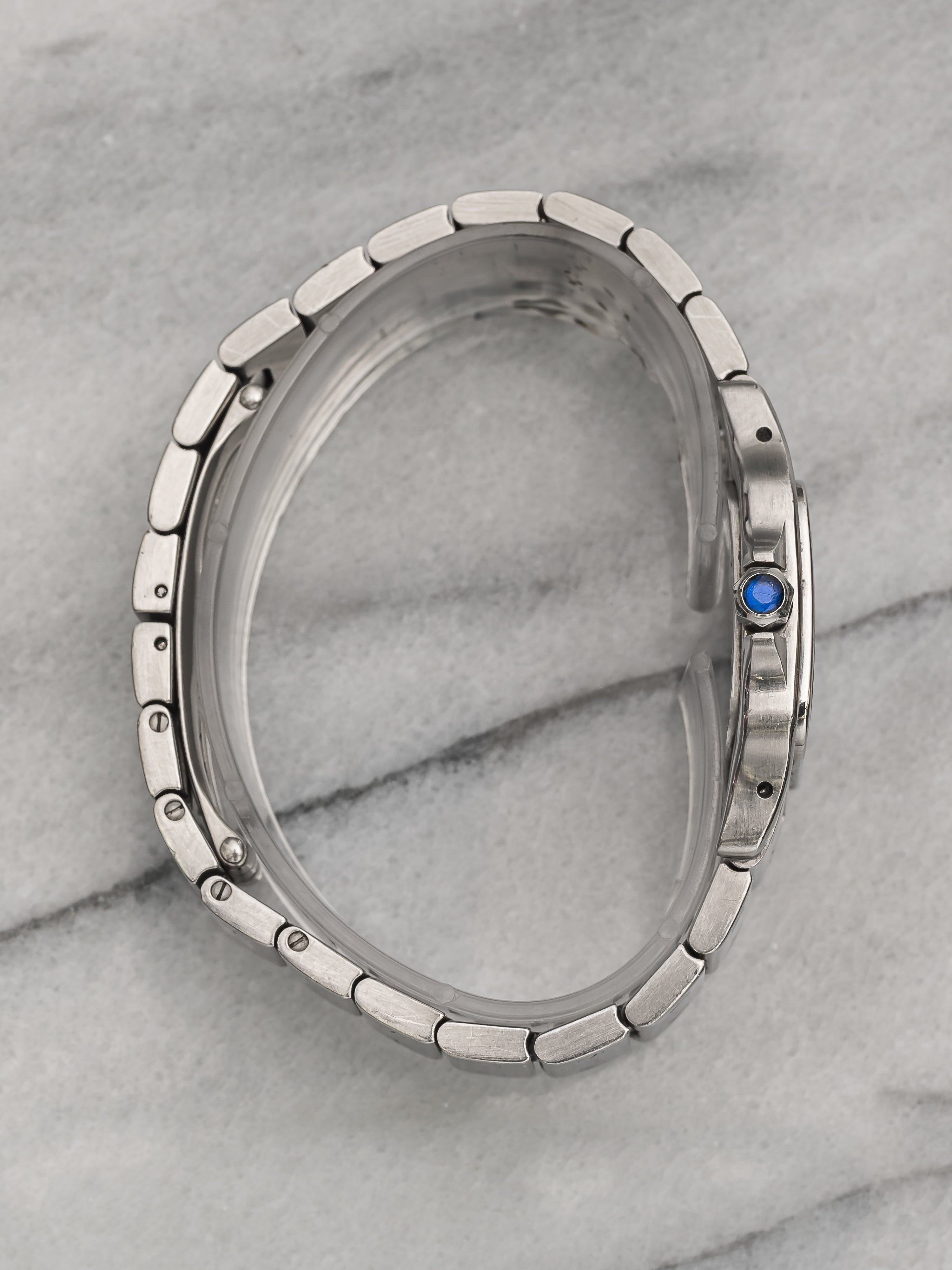 Cartier Santos Ladies – Blue Roman Dial