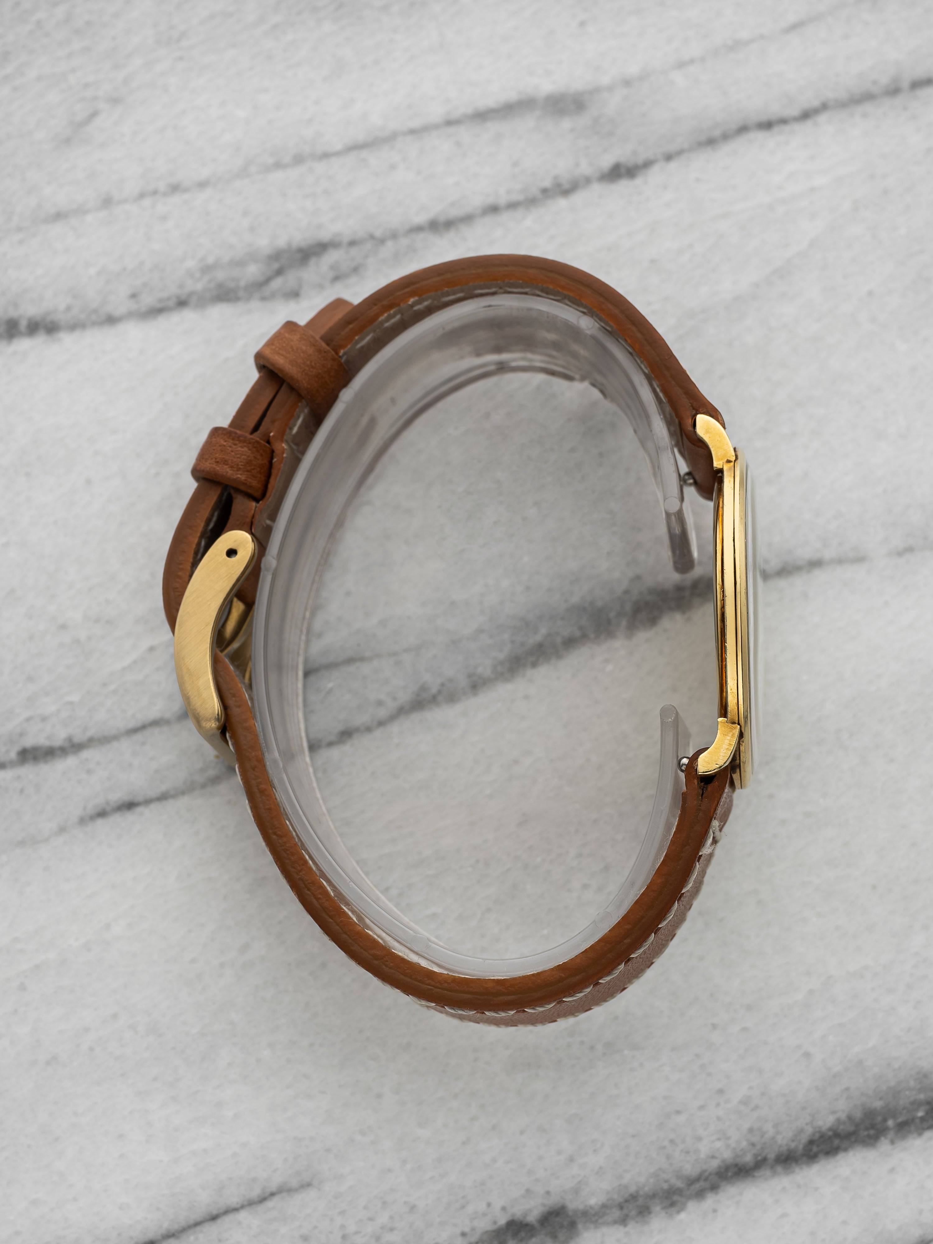 Vintage 1960s Audemars Piguet Ultra Thin 18K Yellow Gold White Dial Manual 32mm
