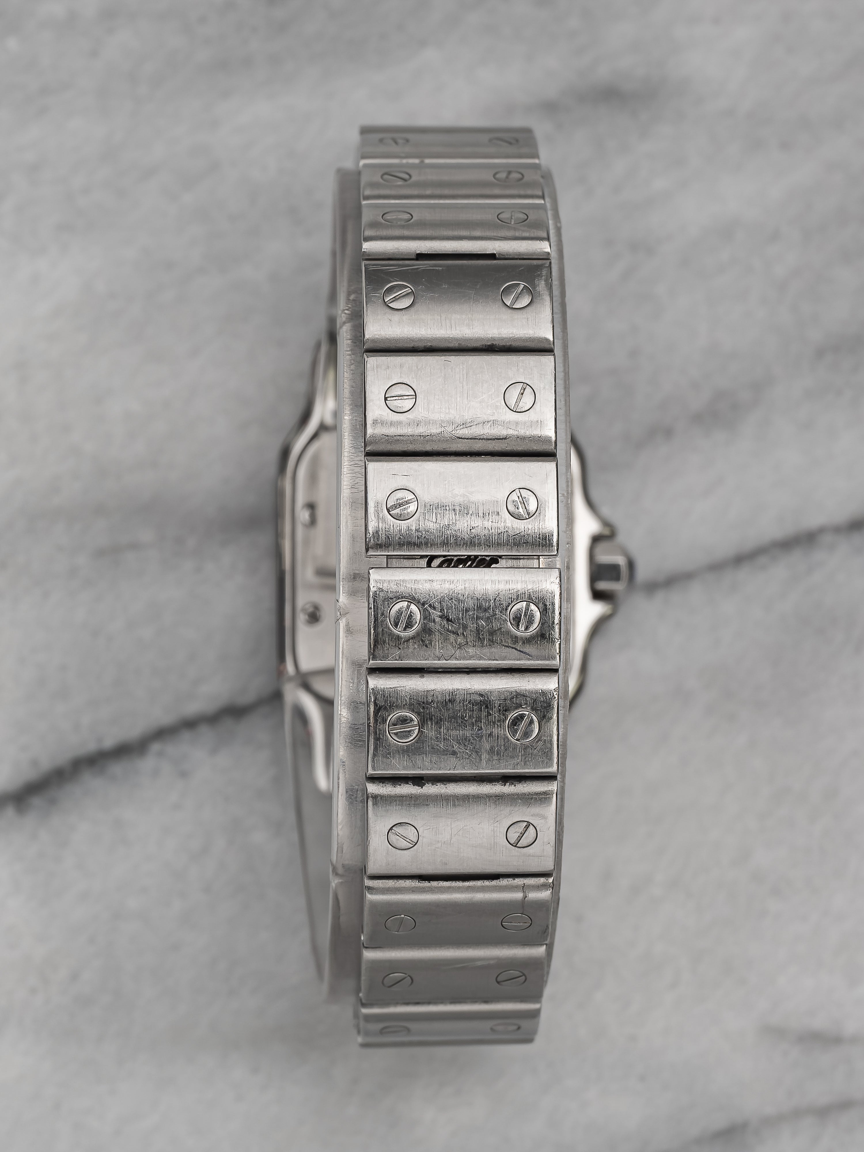 Cartier Santos Ladies – Blue Roman Dial