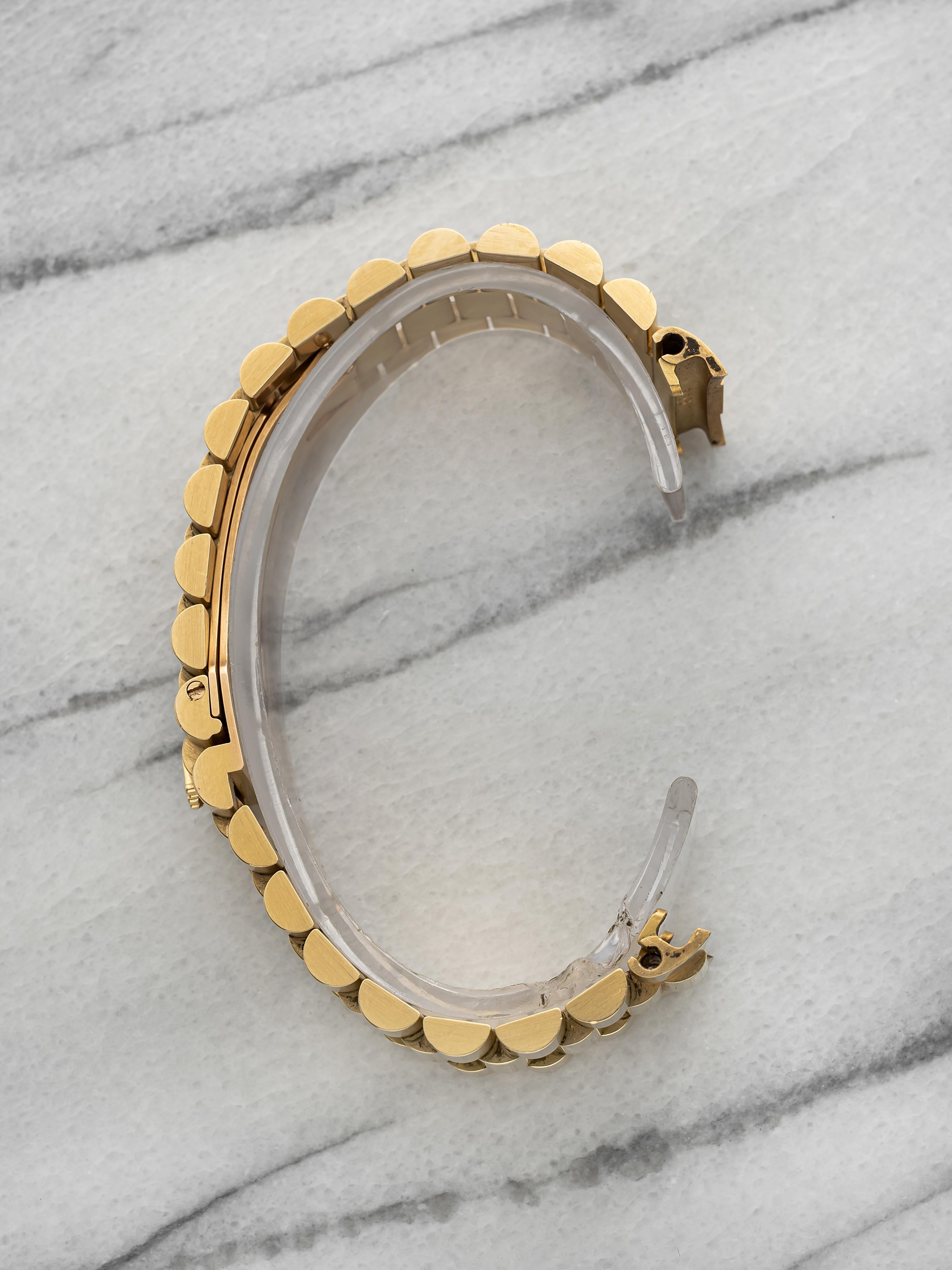 Rolex President 8385 18K Yellow Gold 20mm Bracelet 55B End Links