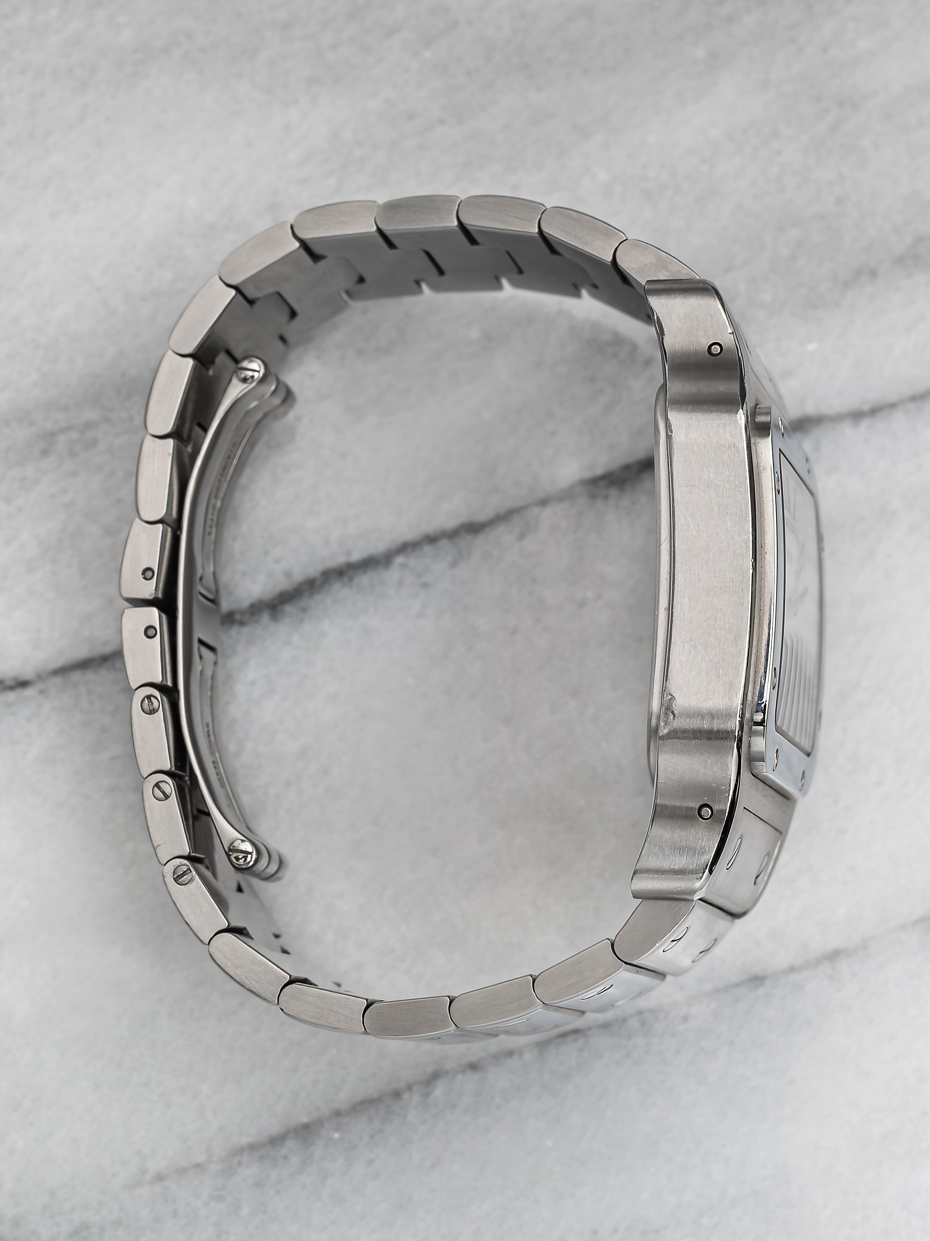 Cartier Santos 2823– White Roman Dial