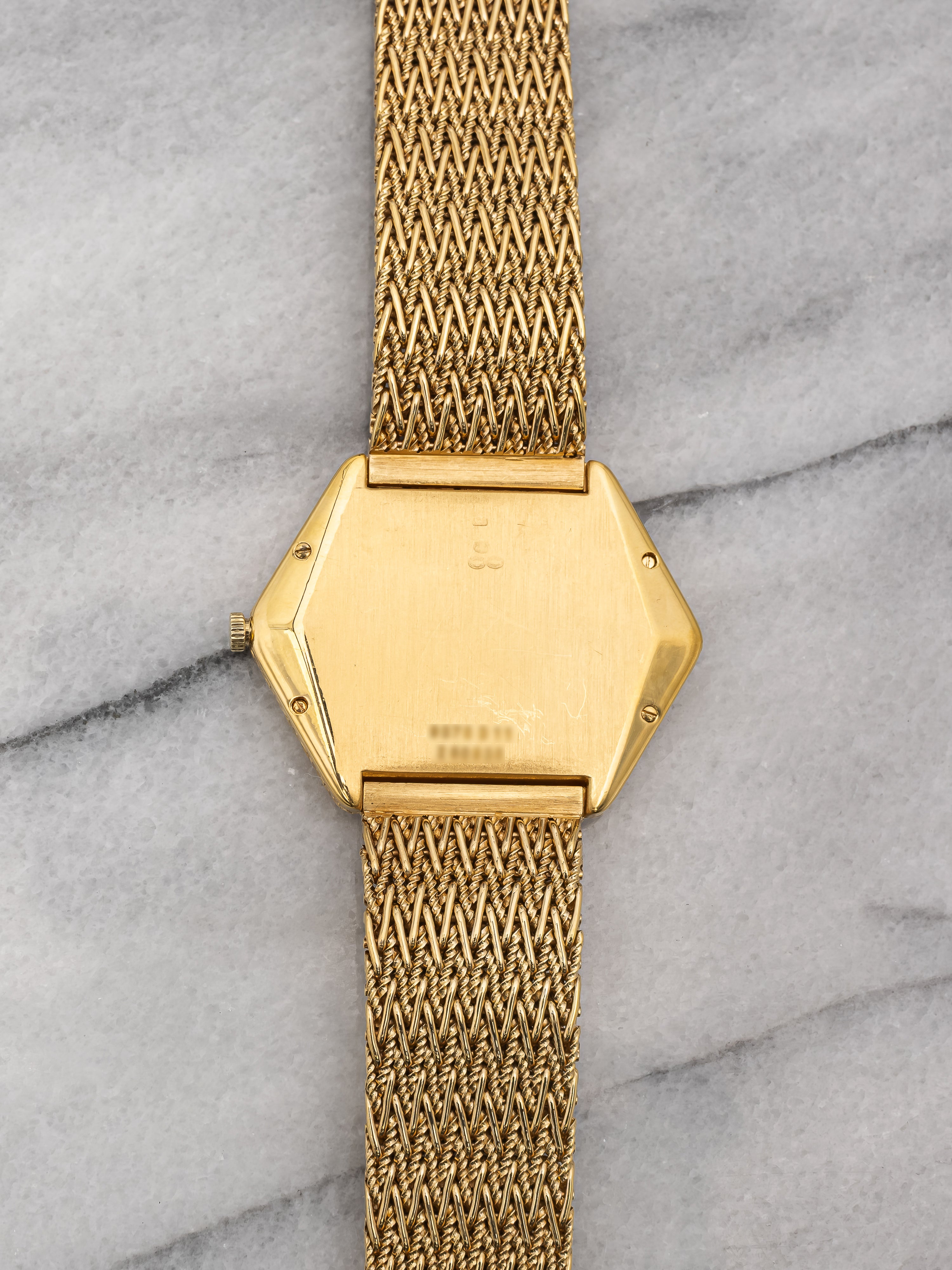 Piaget Hexagon – Jade & Diamond Pave Dial