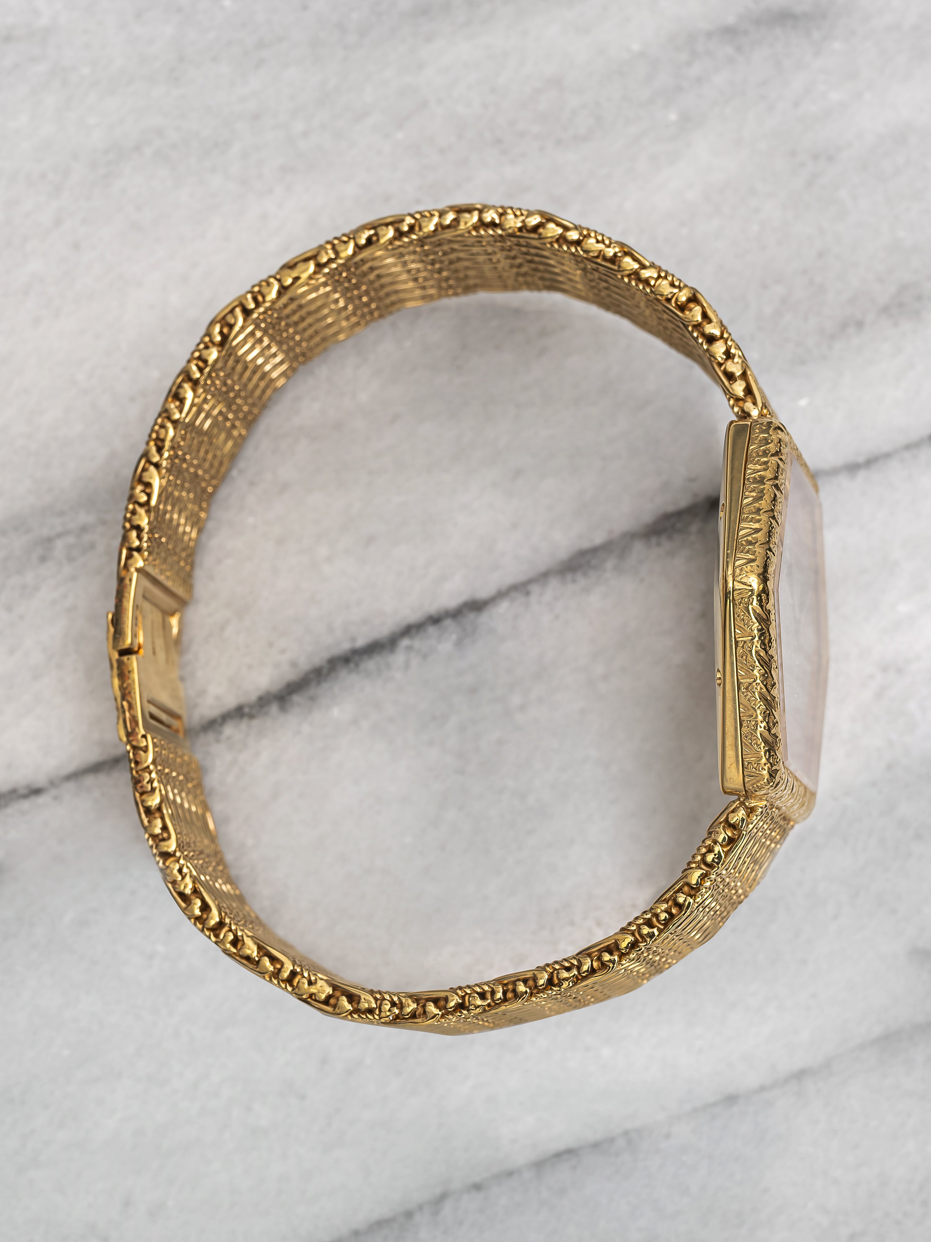 Piaget Hexagon – Jade & Diamond Pave Dial
