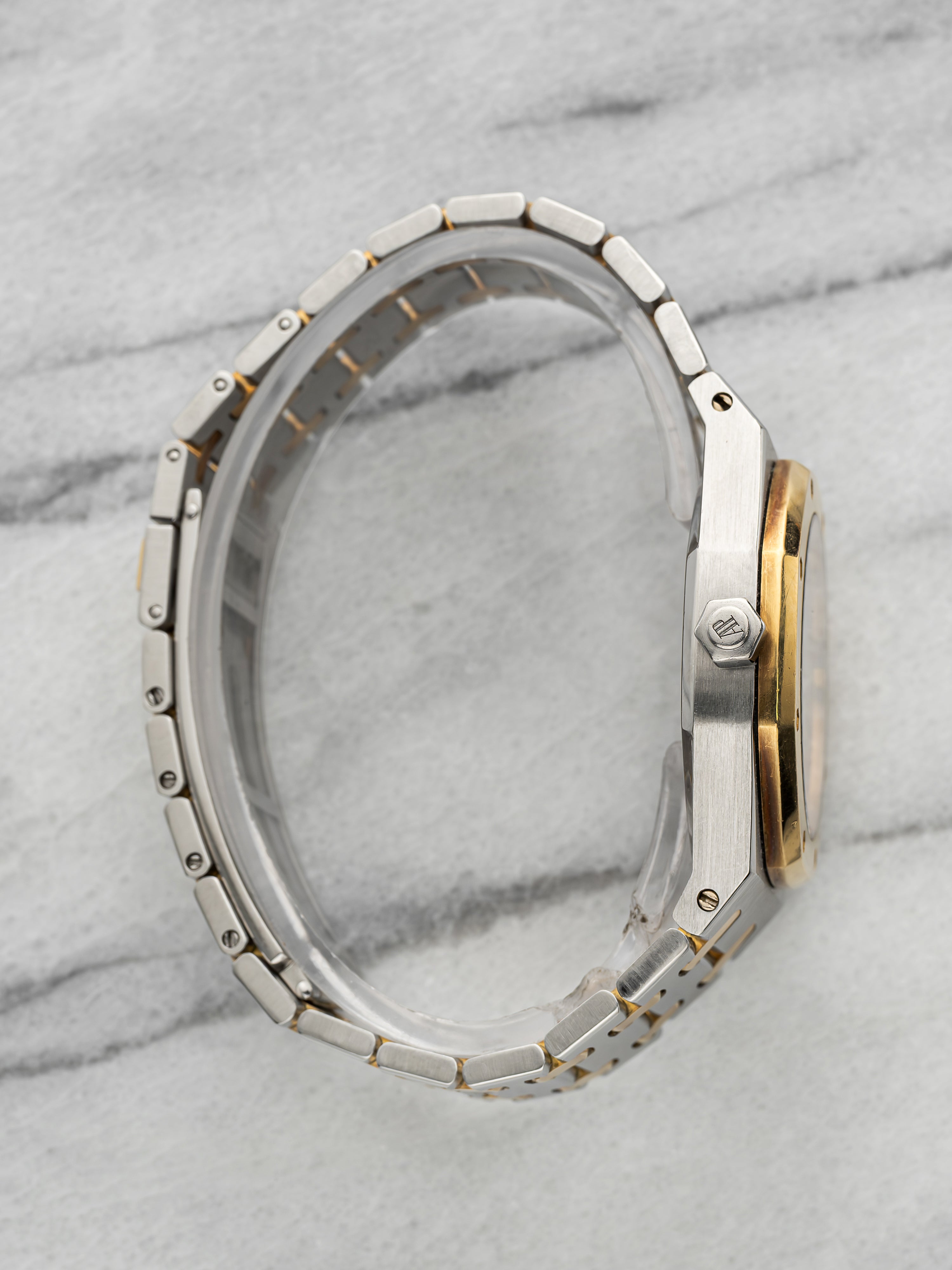 Audemars Piguet Royal Oak 15000SA – Two-Tone Grey Tapisserie Dial