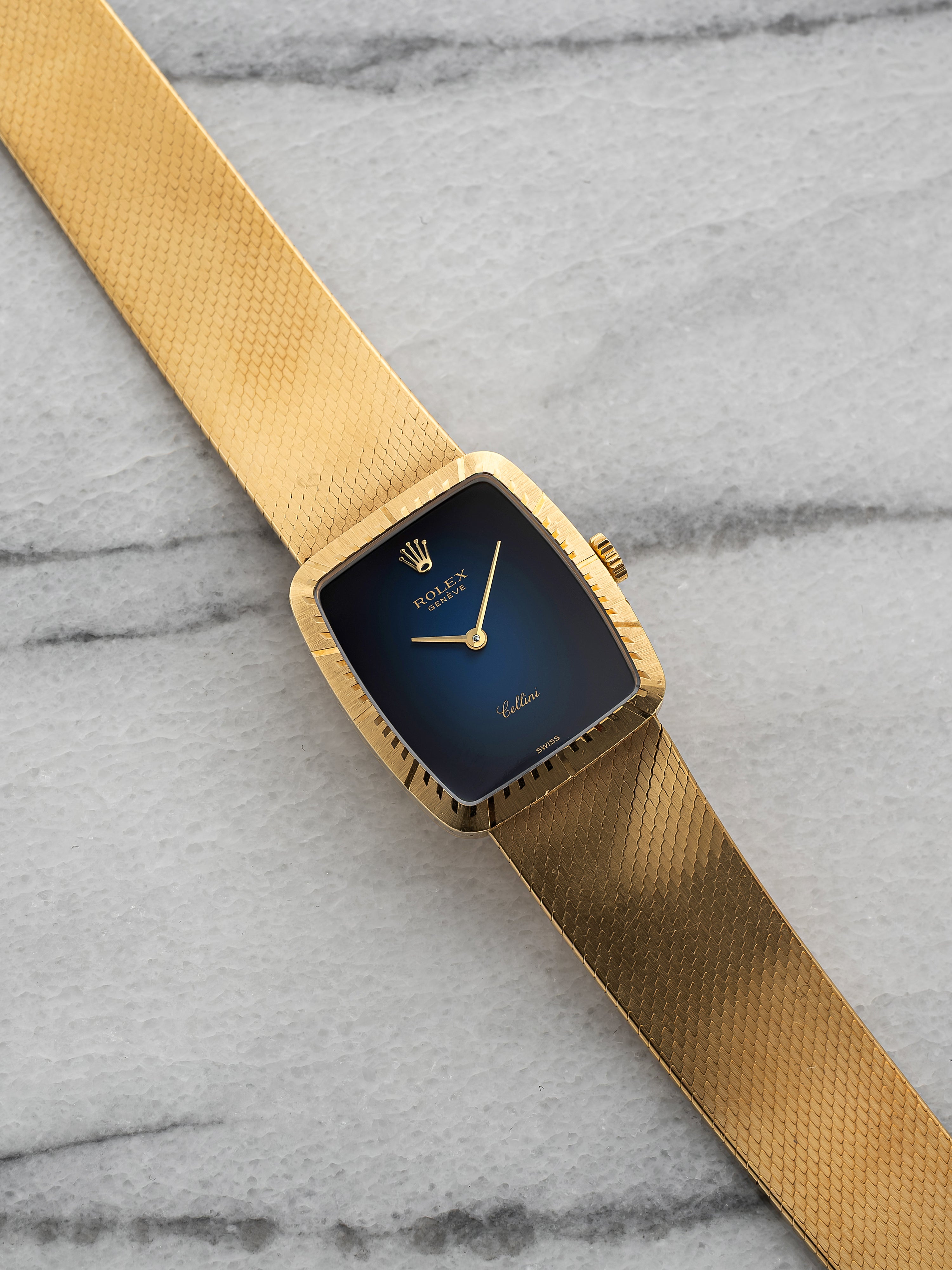 Rolex Cellini - Blue Vignette