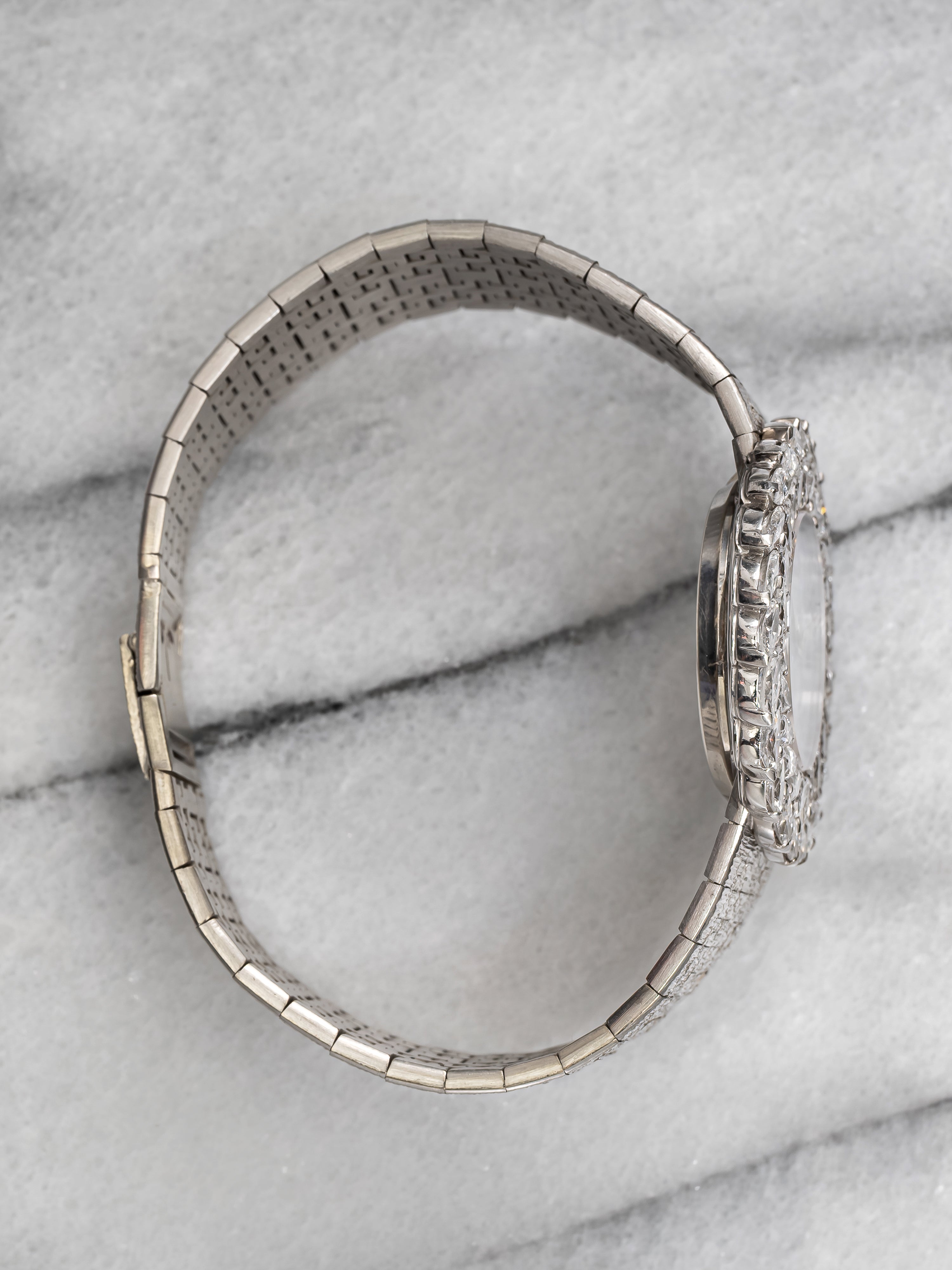 Piaget 9165 - Opal Dial & Diamond Marquis