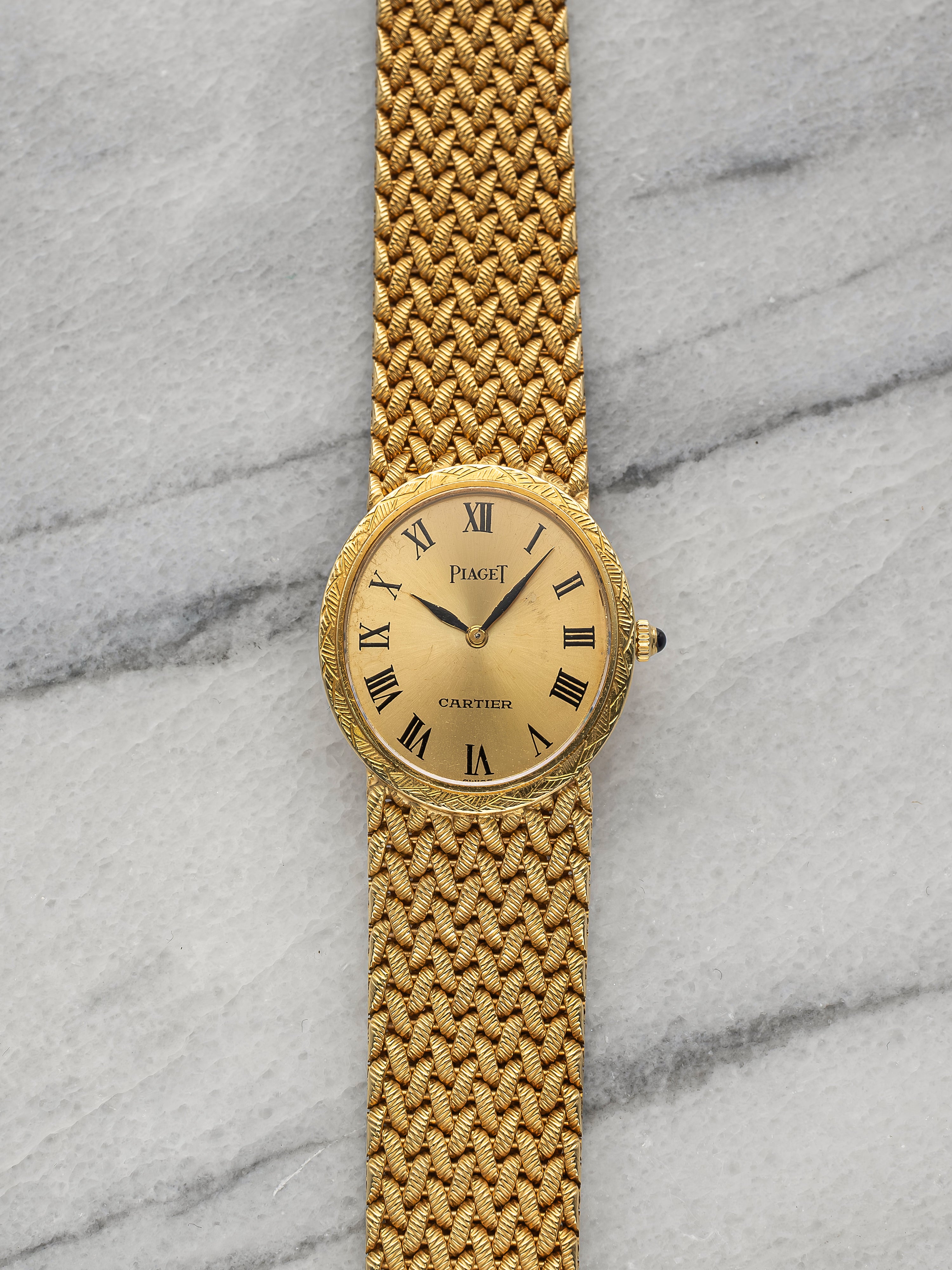 Piaget 9821 - Cartier Double Stamped