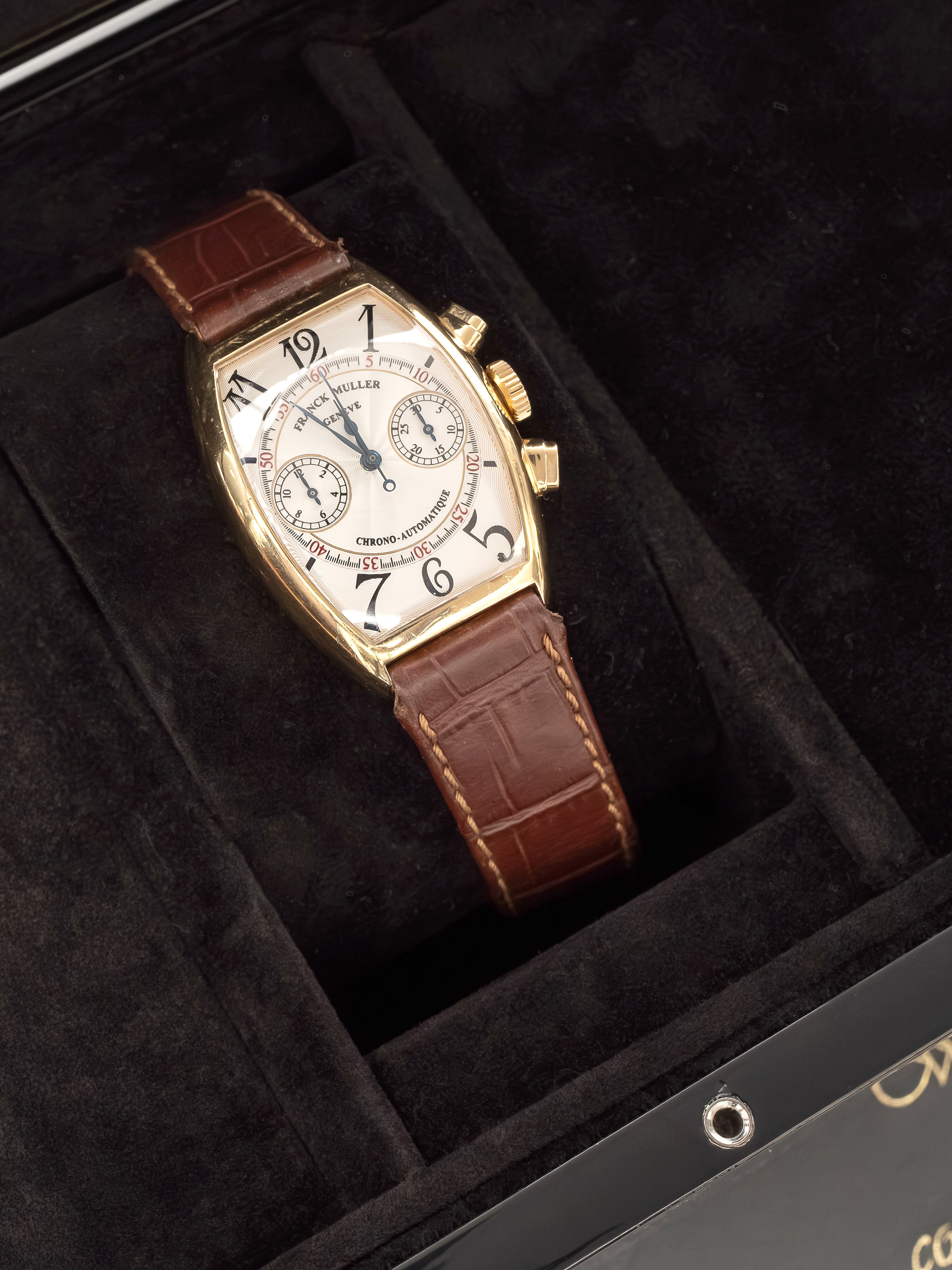 Franck Muller Chronograph – 18K Yellow Gold
