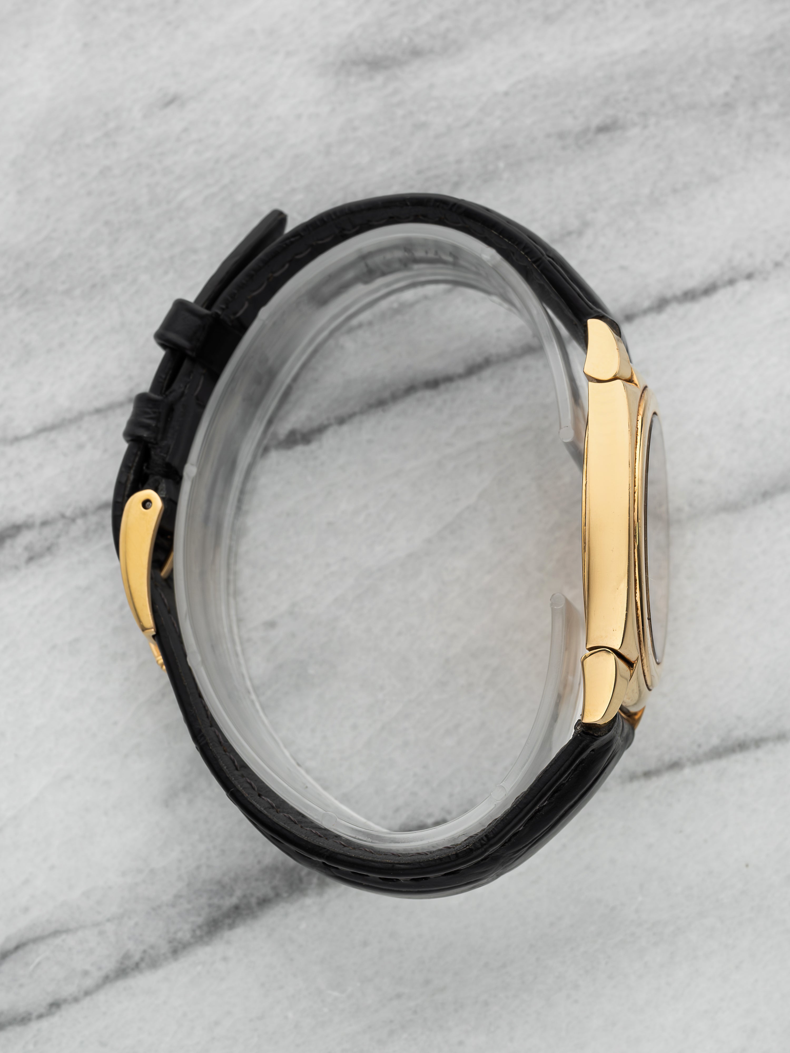 1999 Rolex Cellini Cestello 5320/8 – 18K Yellow Gold Grey Sunburst Dial
