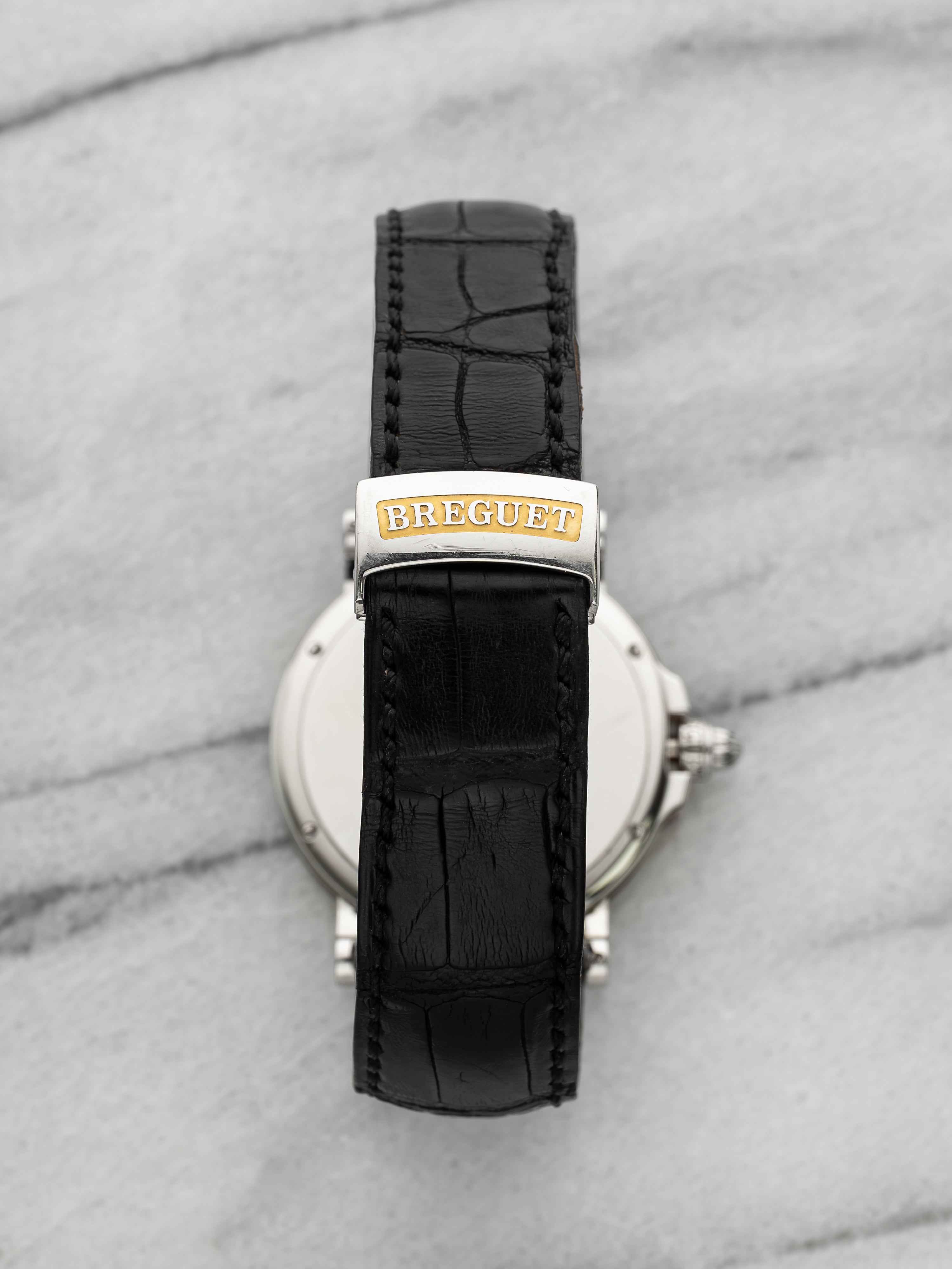 Breguet Marine 3400SA – Two-Tone Guilloche Dial