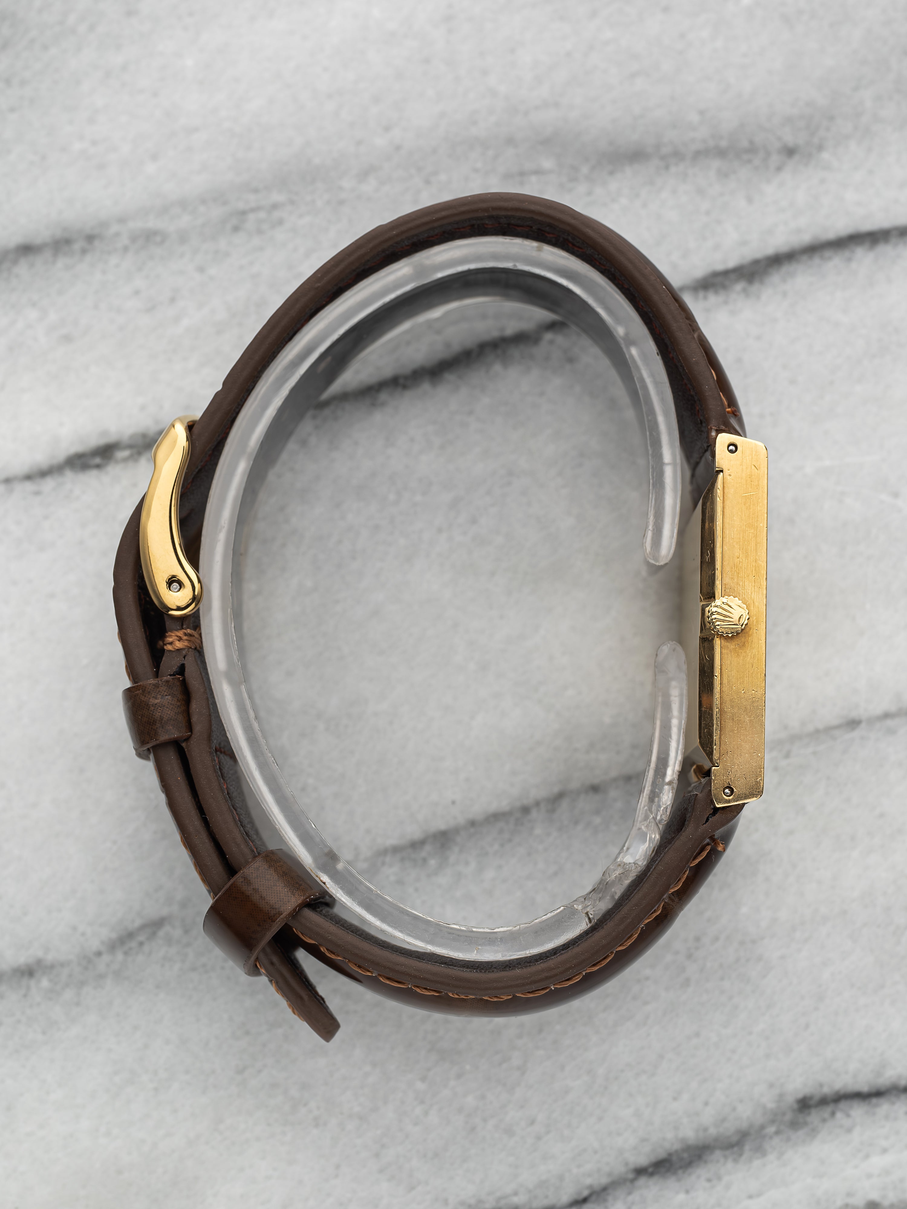 1975 Rolex Cellini 4014 - Brushed Case Champagne Dial