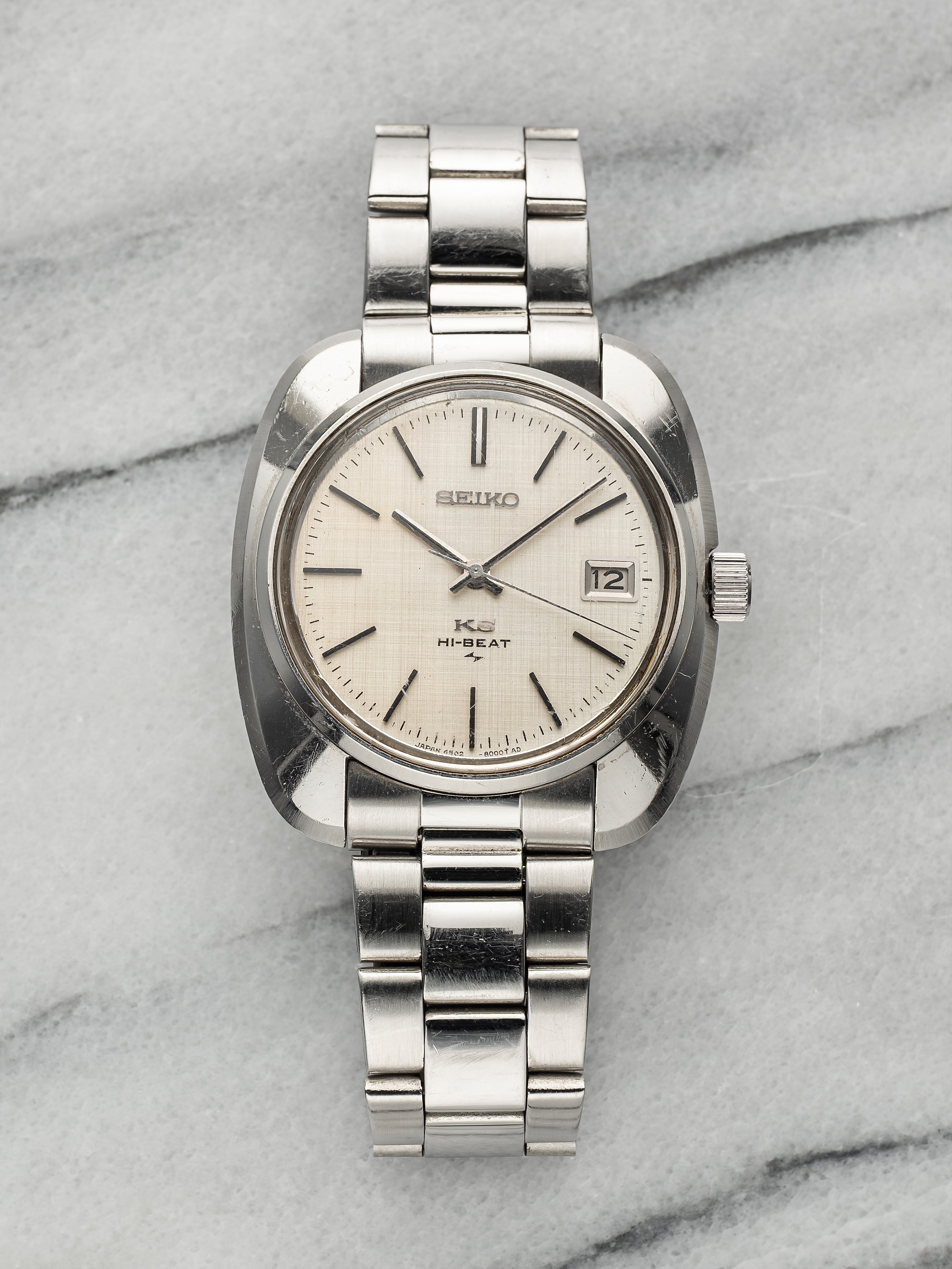 Seiko Hi Beat - Cream Linen.