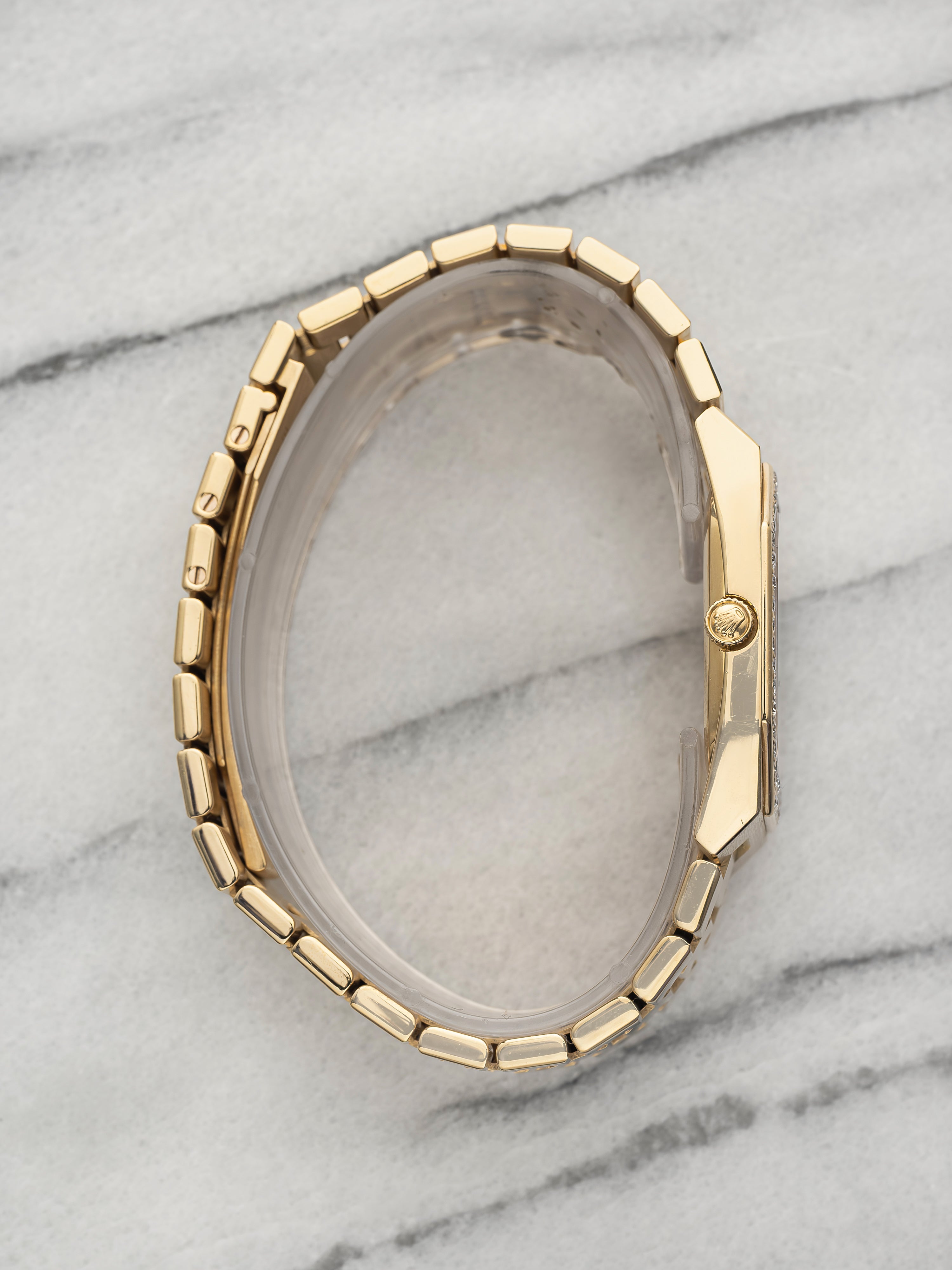 Rolex Cellini 4350 - Diamond Bezel