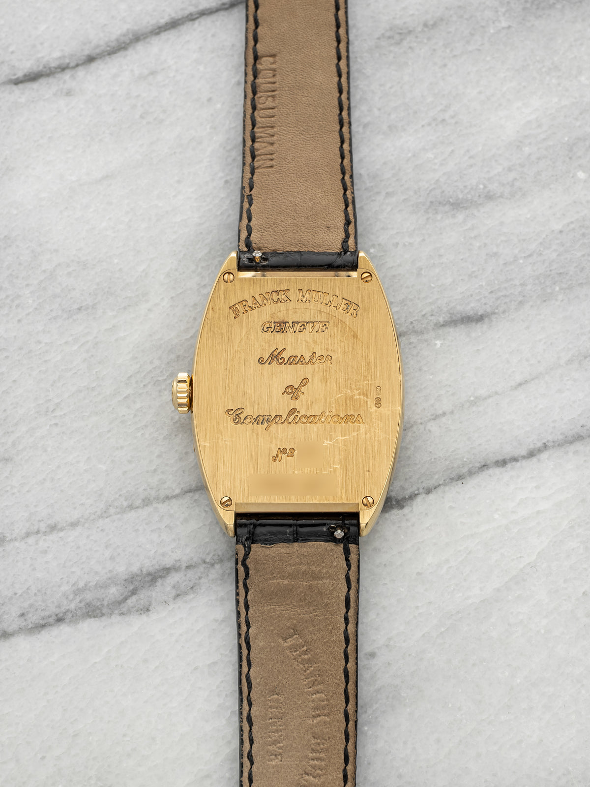 Franck Muller Master Calendar 7501 MC - 18K Yellow Gold Cream Dial
