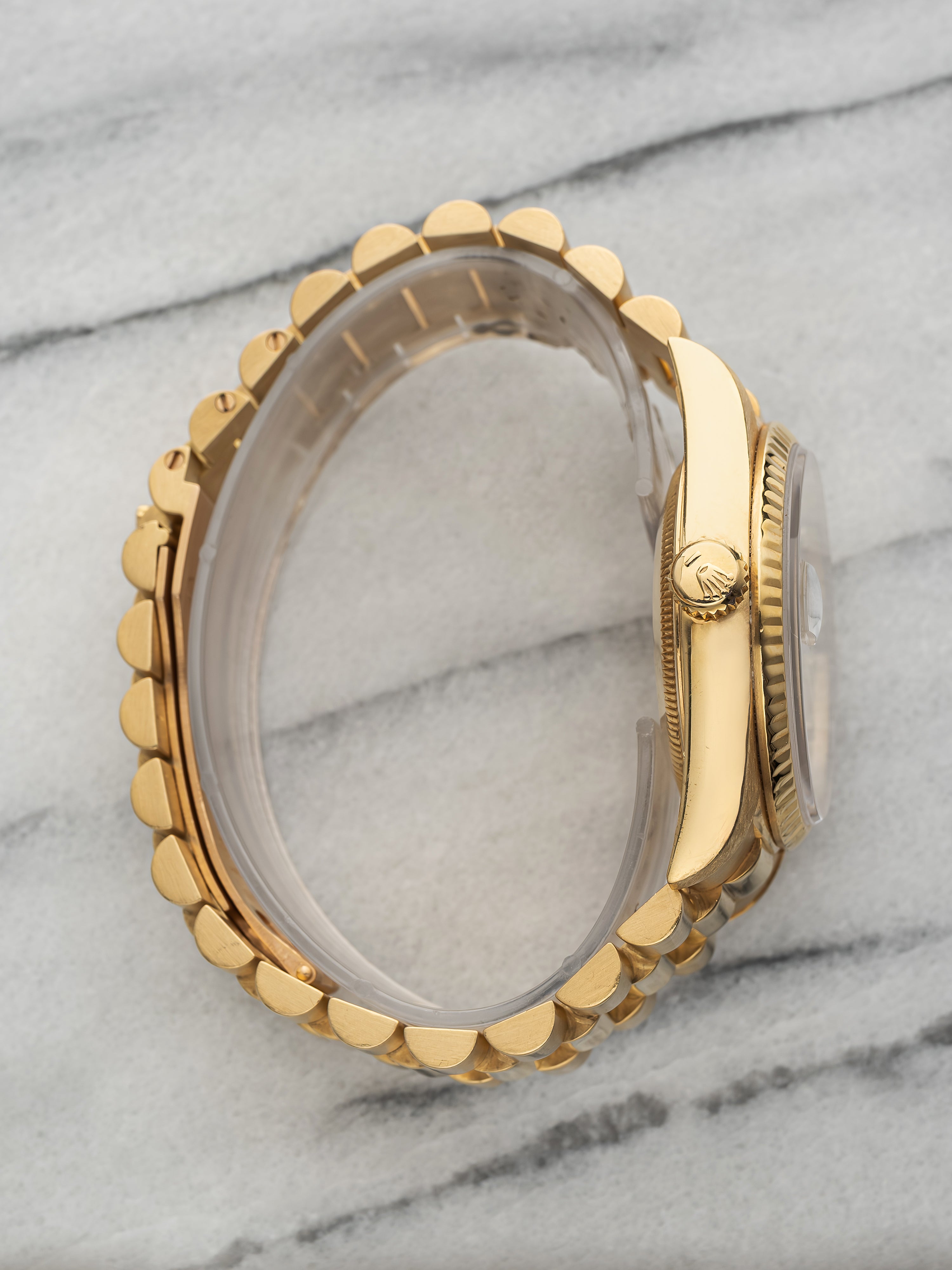 Rolex Daydate 18238 - Ivory Diamond Pinball.