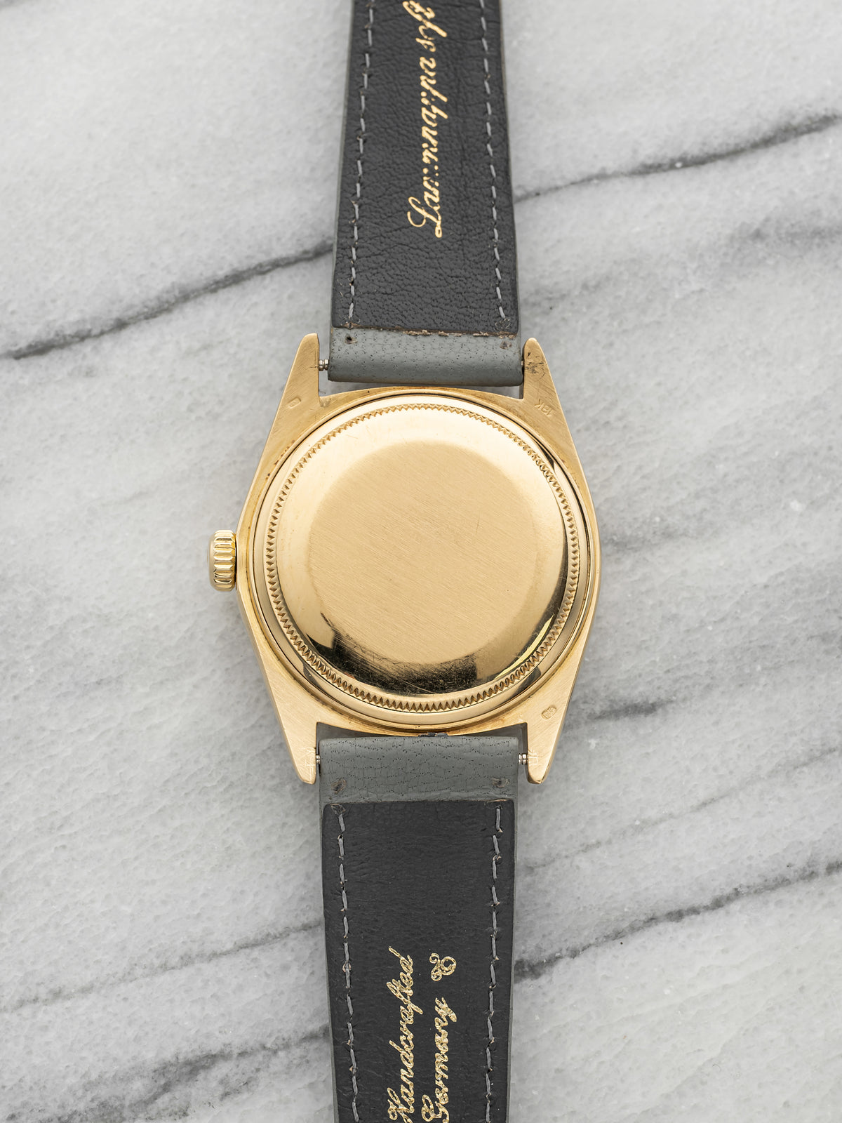 Vintage 1979 Rolex Day-Date 18038 18K YG Champagne Dial Automatic 36mm