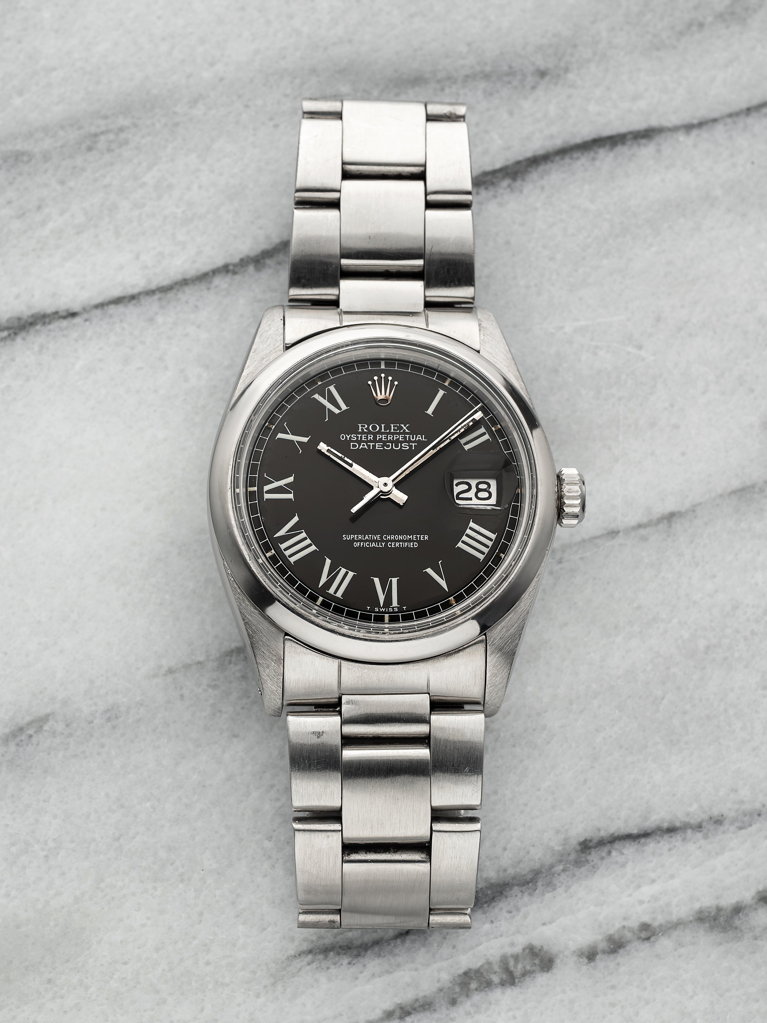 Rolex Datejust 1600- Grey Buckley