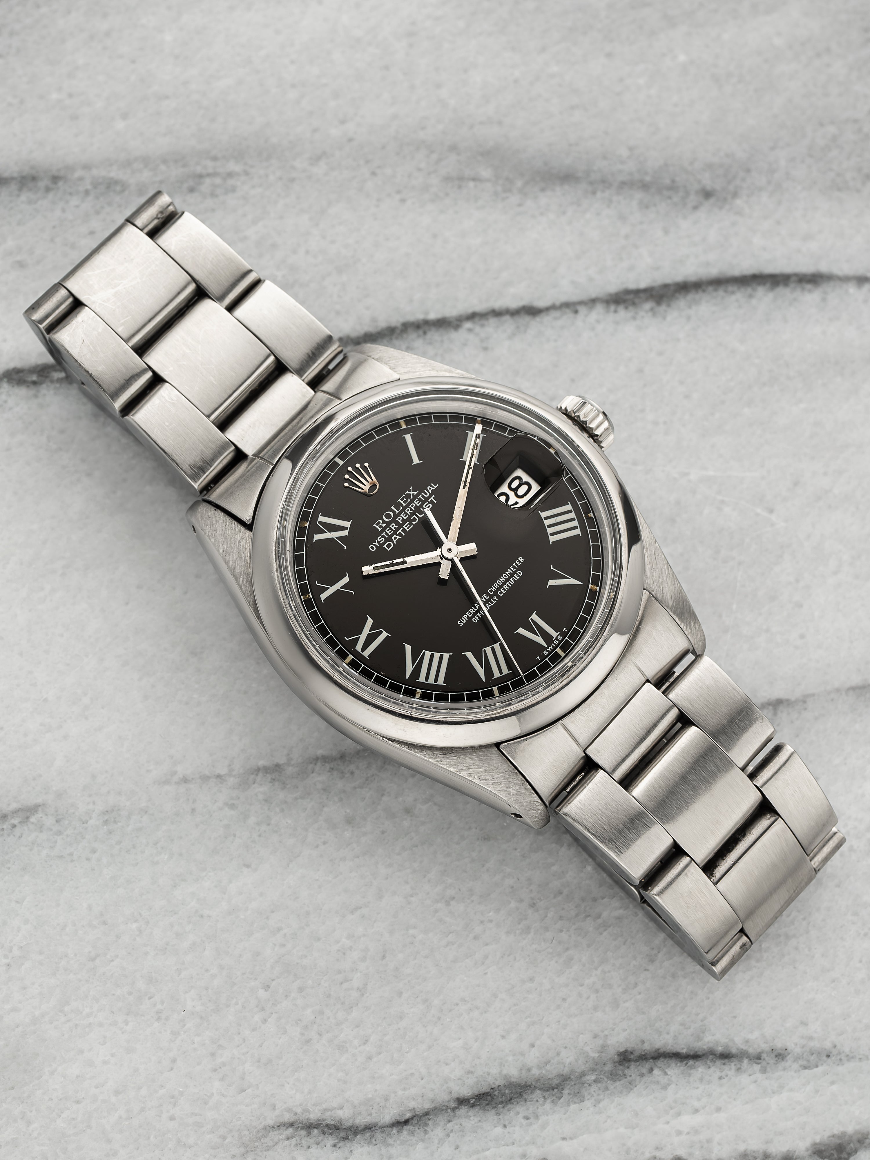 Rolex Datejust 1600- Grey Buckley