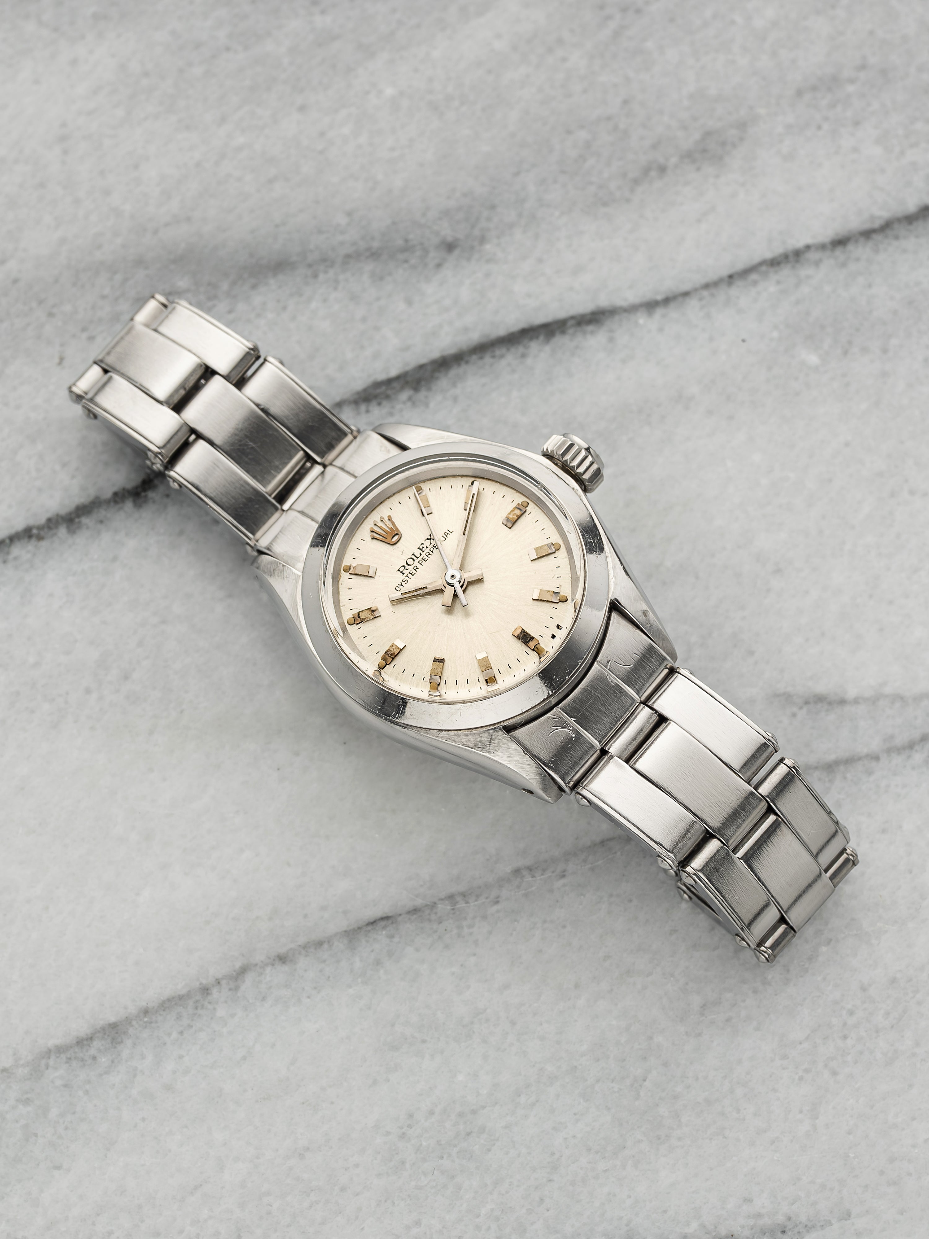 1973 Rolex Lady OP 6718 - Silver Dial