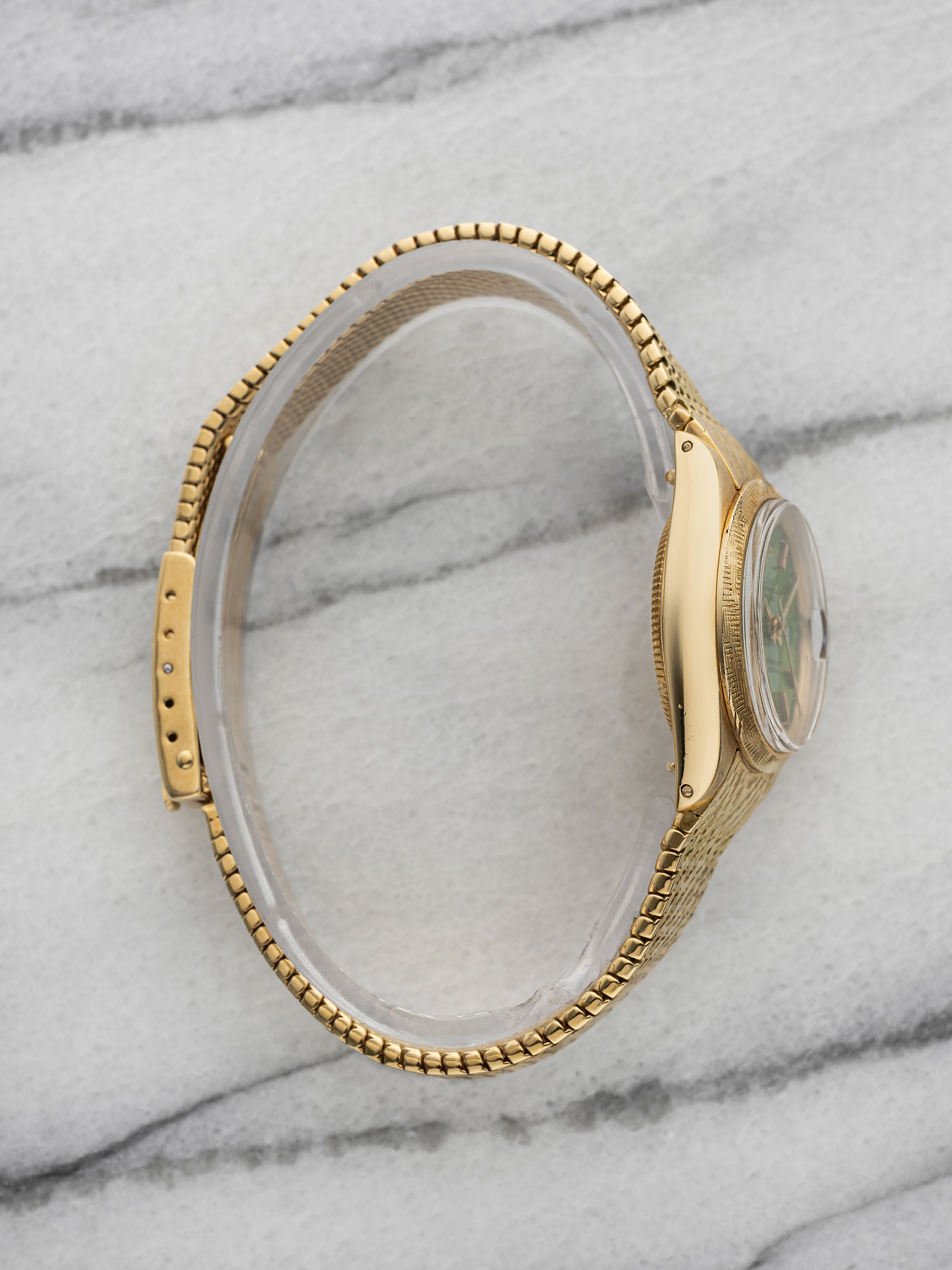 1973 Rolex Lady-Datejust 6904 - Green Stella Dial