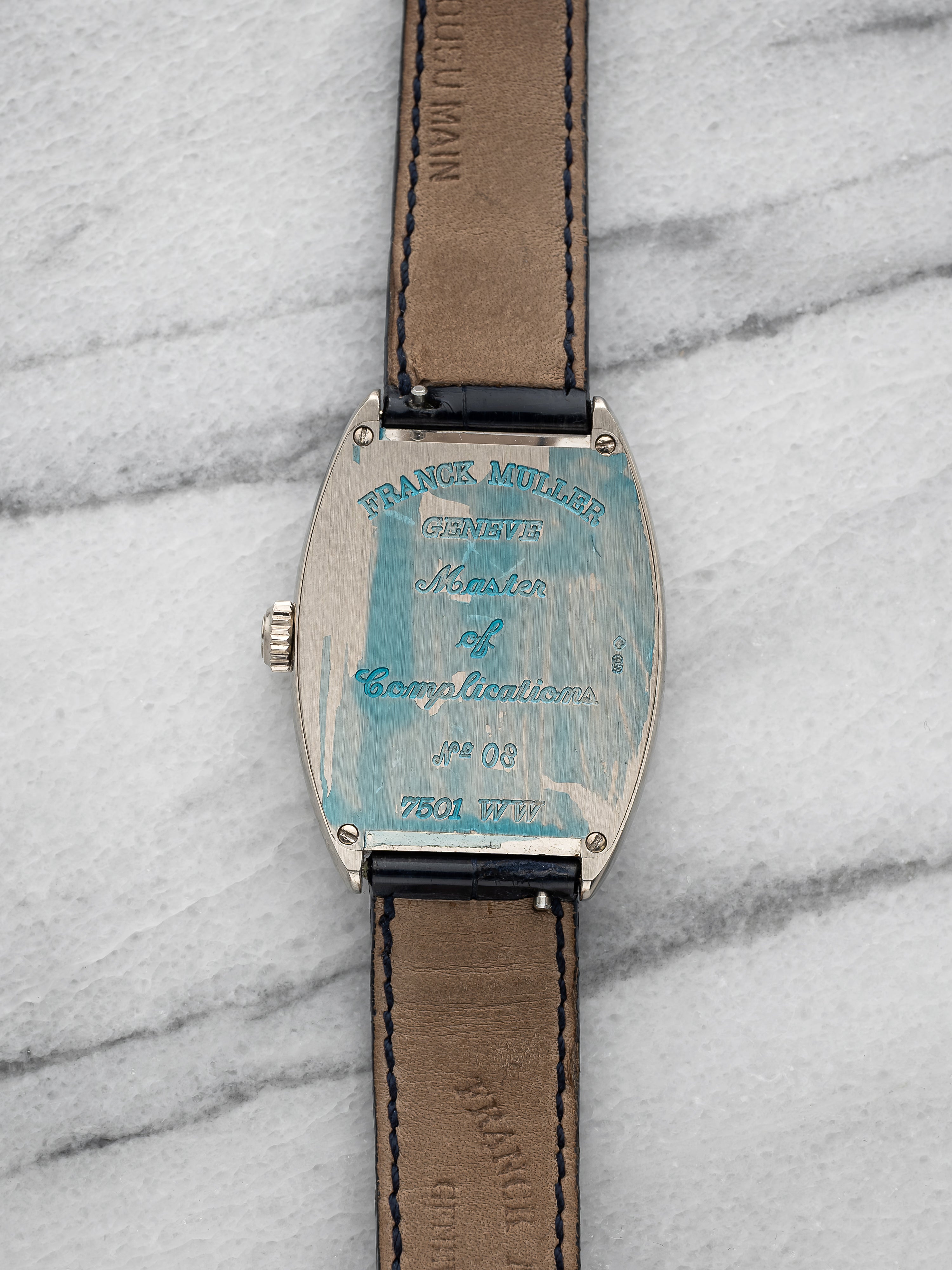 Franck Muller Europe Enamel Dial 7501 WW - 18K White Gold