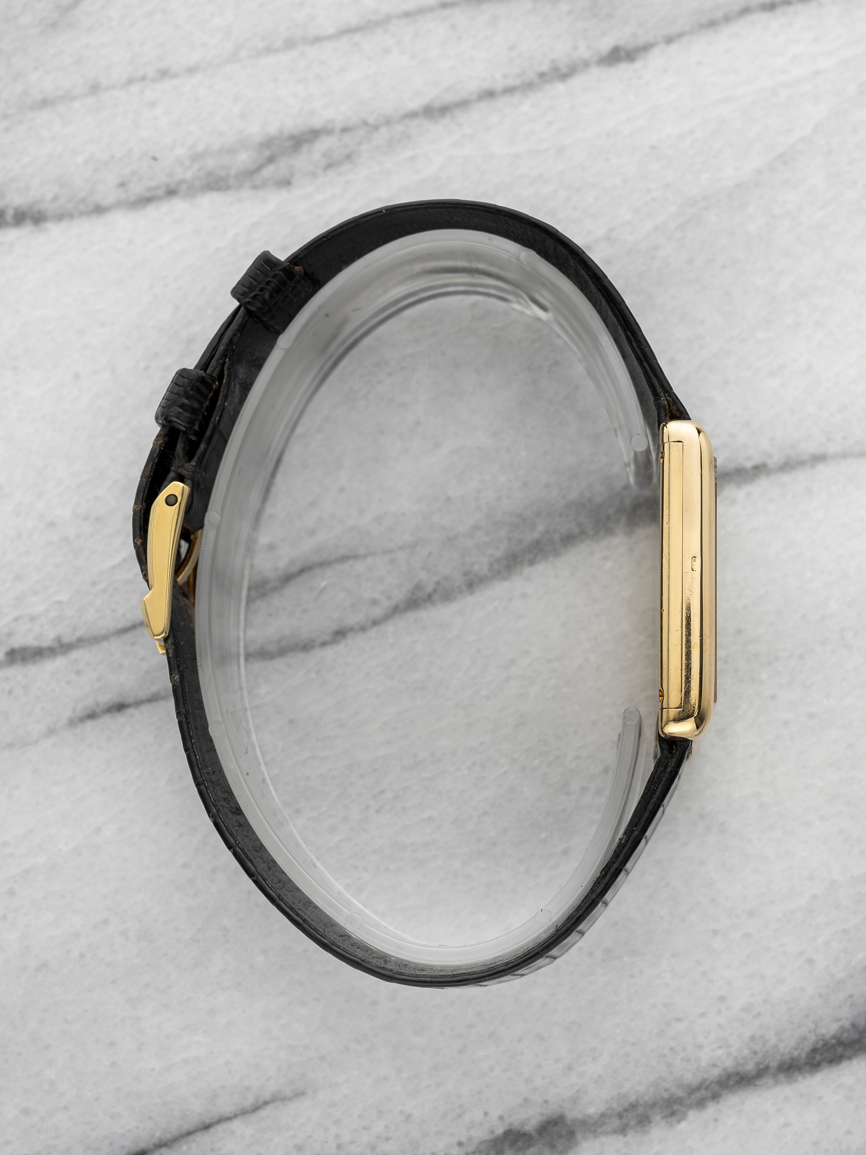 1976 Piaget Protocole 9150 - 18K Yellow Gold Onyx and Diamond Dial